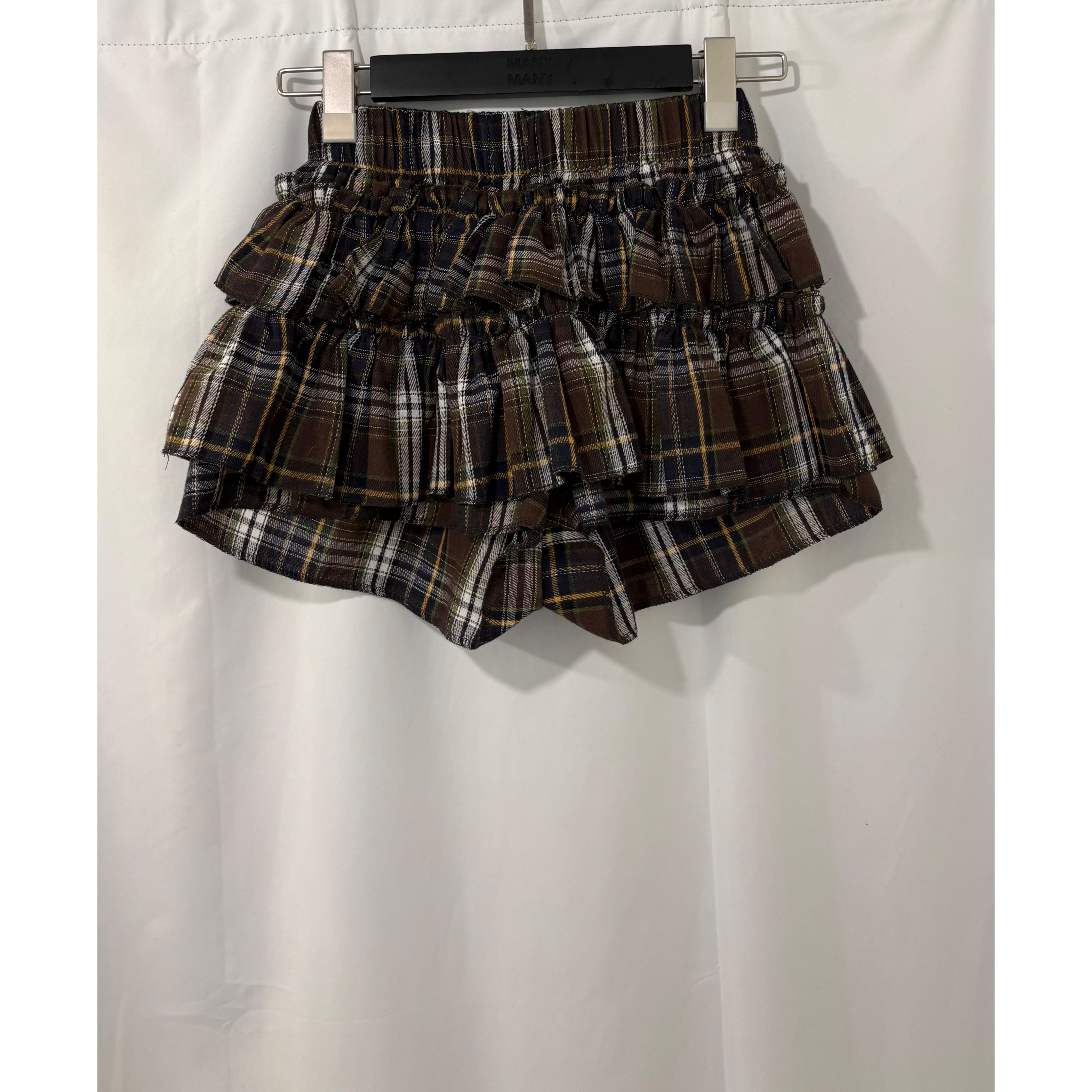優惠價10月16截單🧸2610F《PLAID TIERED SKPT》
