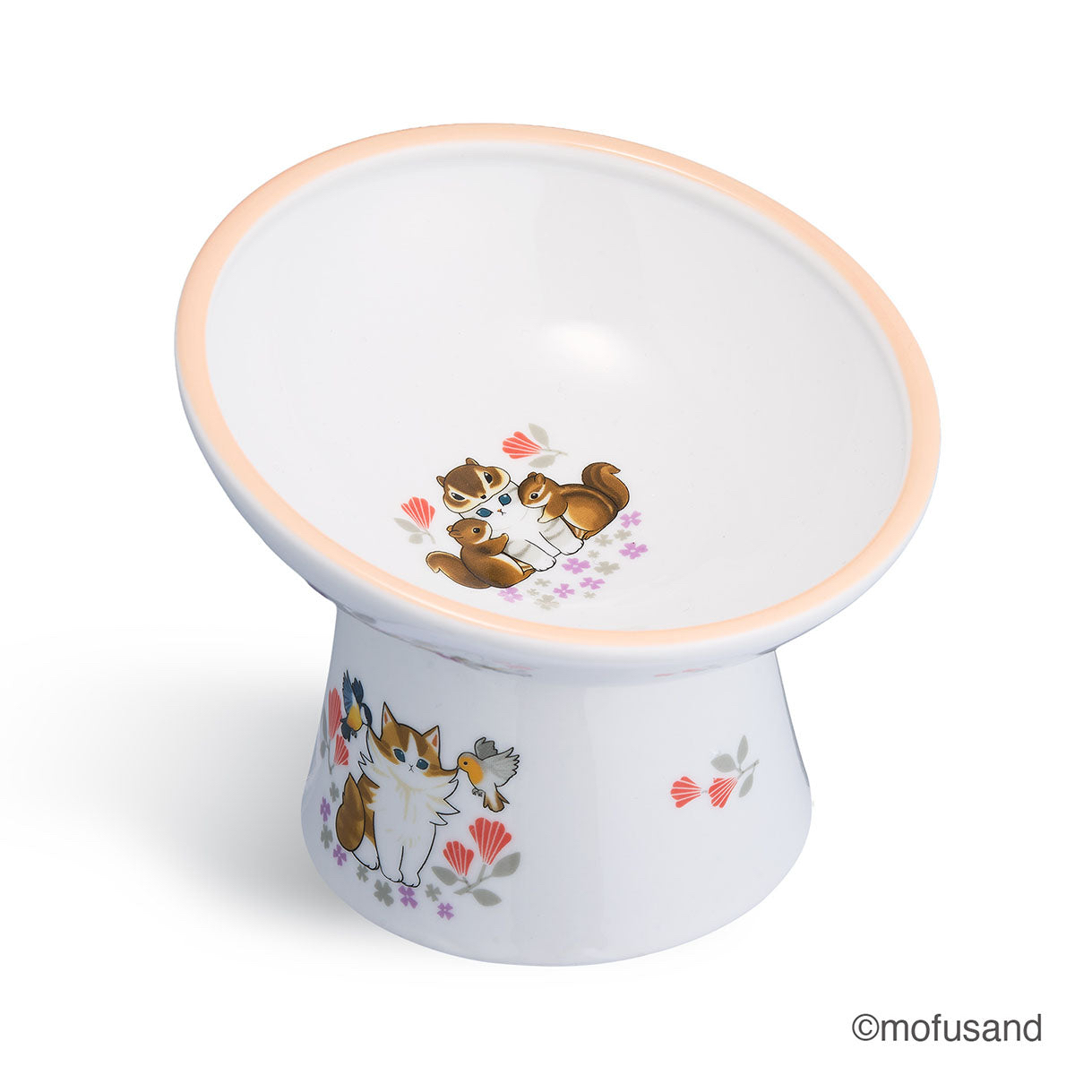 🎀【預訂】mofusand x 貓壱陶瓷斜碗