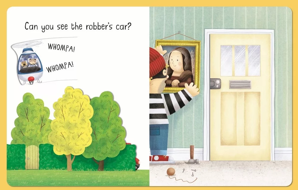 Busy Day: Police Officer: An action play book