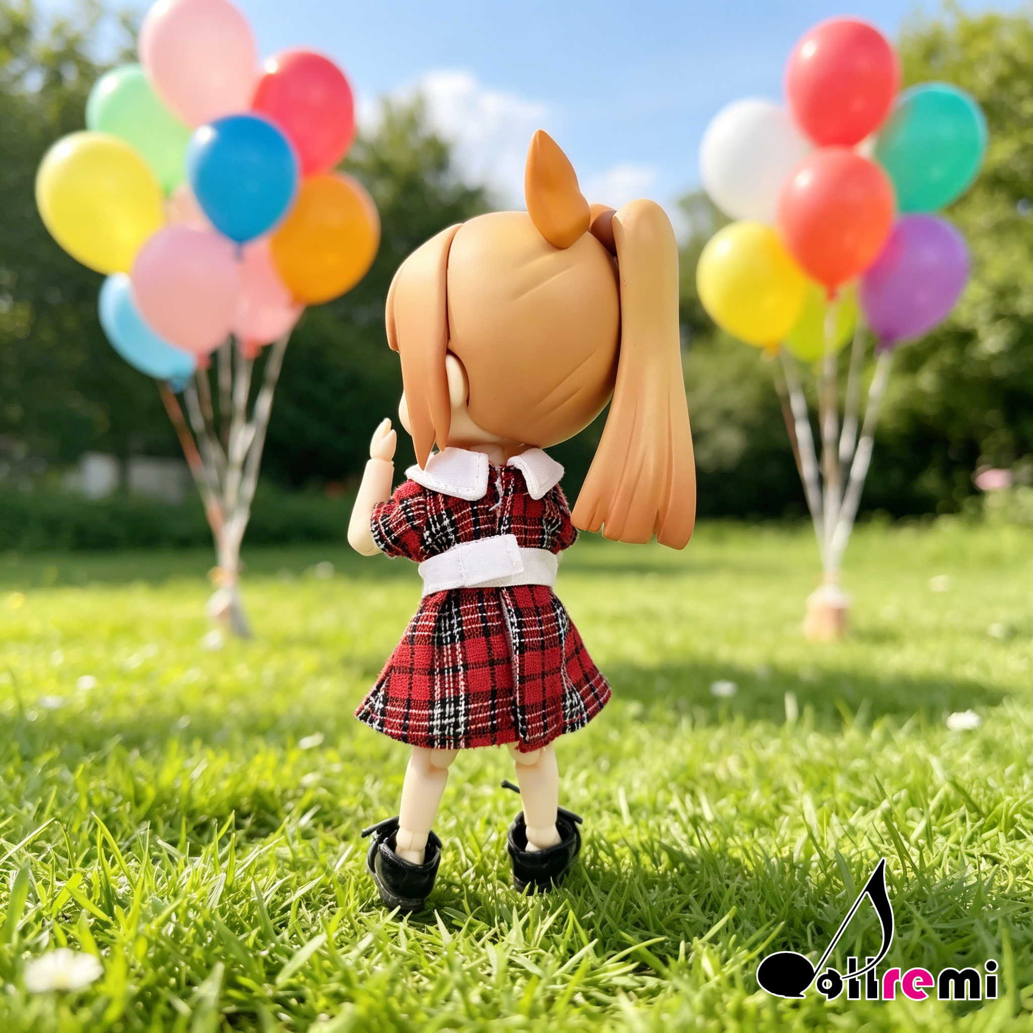 【dollremi】(OB0889) 格子連身裙 Plaid Dress