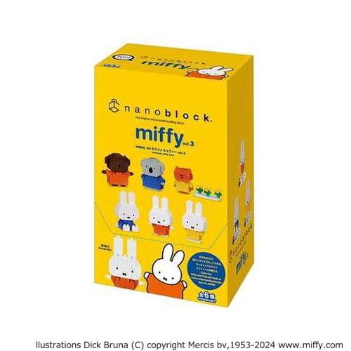 預購 miffy nanoblock vol.3 NBMC_64 套裝