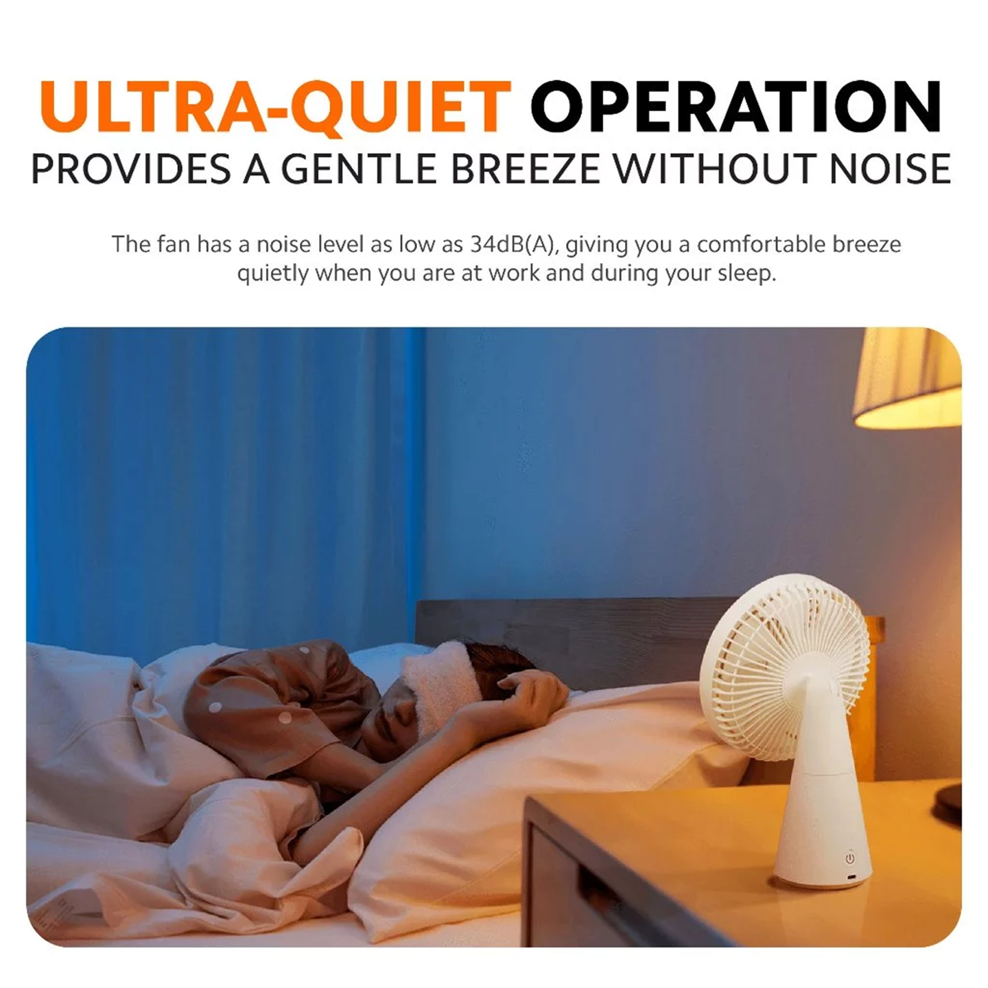 Xiaomi Rechargeable Mini Portable Desktop Fan (BHR6089GL)