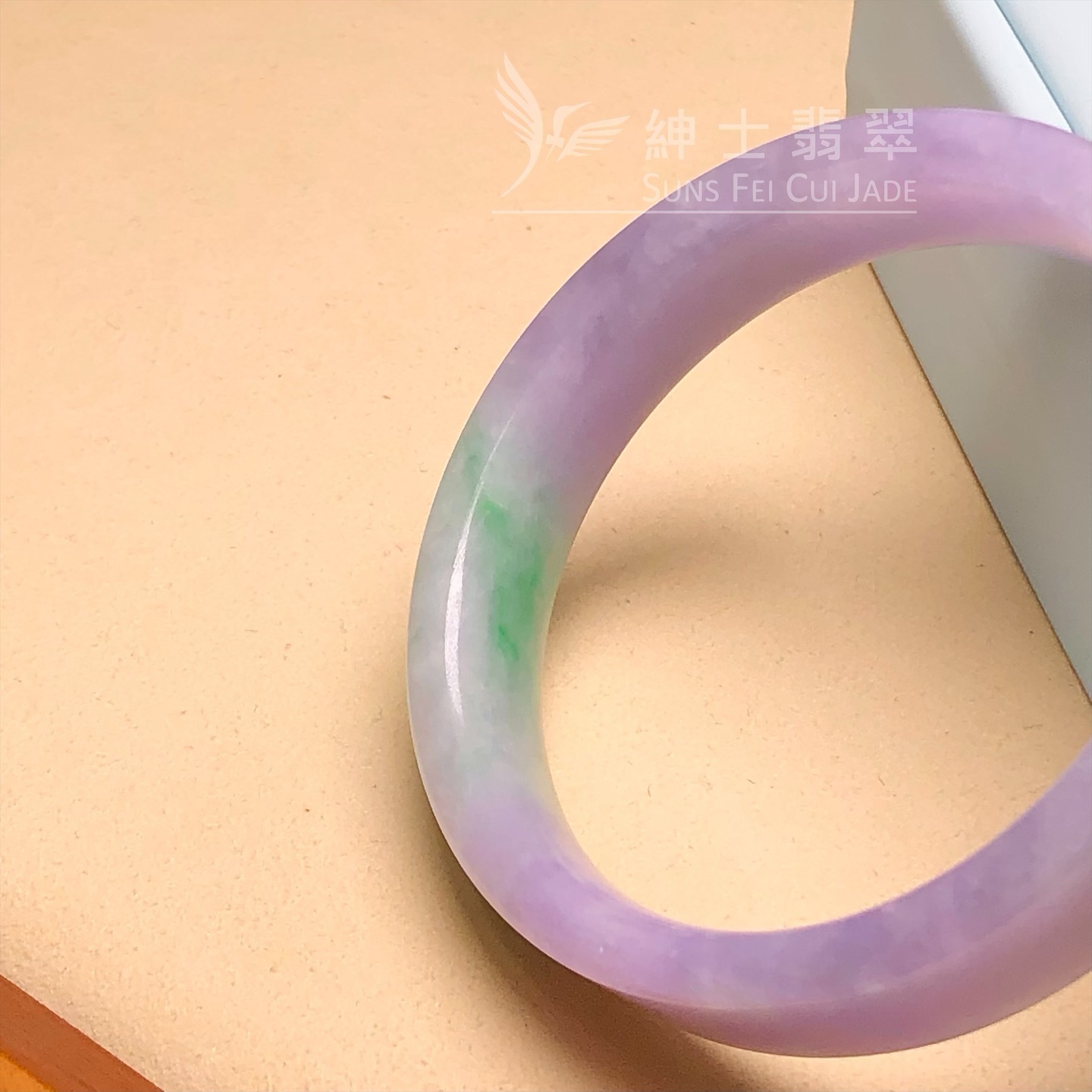 木那濃紫春彩方鐲55mm