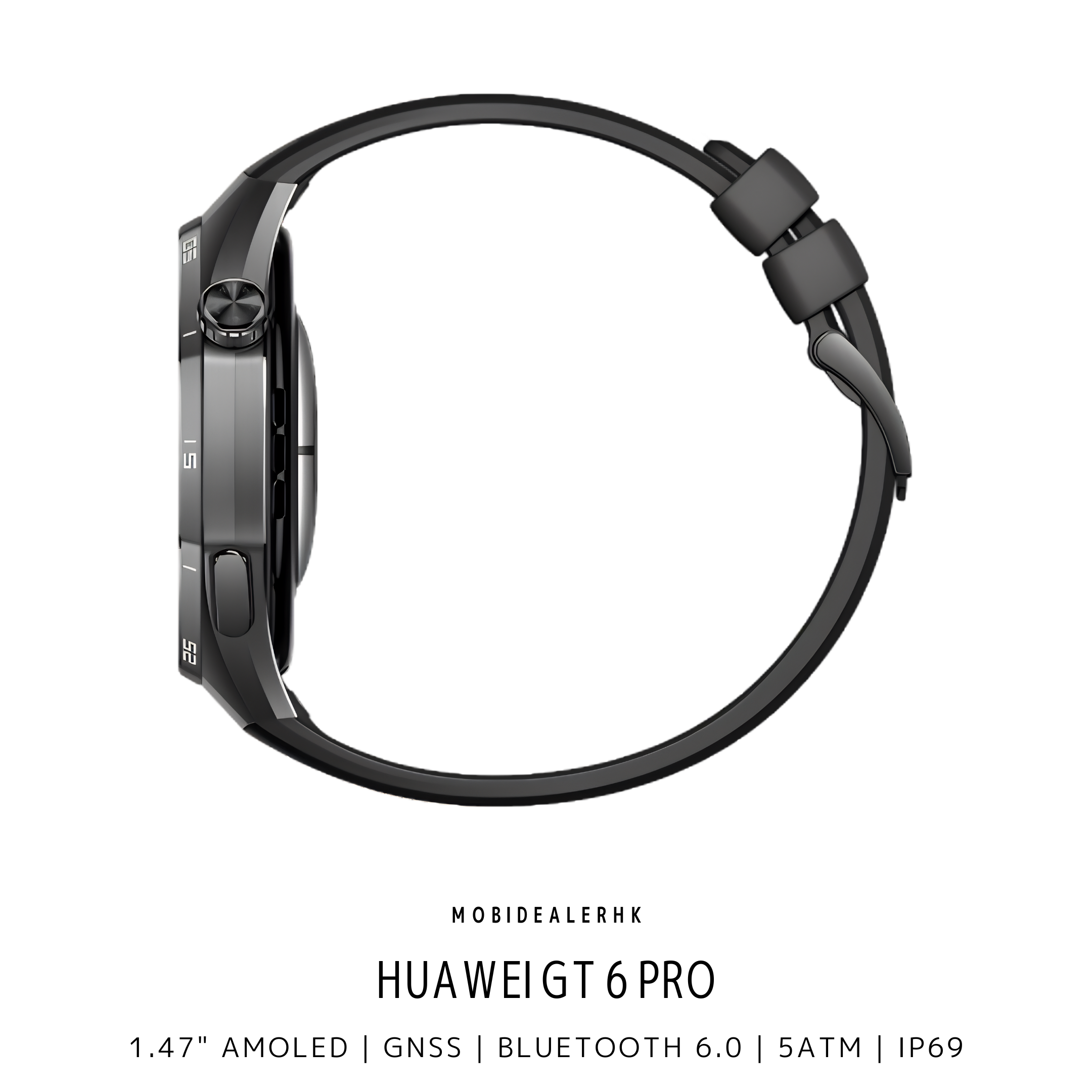 Huawei GT 6 Pro | 華為 GT 6 Pro | 智能手錶 | 1.47" | AMOLED | NFC | GPS | 5ATM | IP69