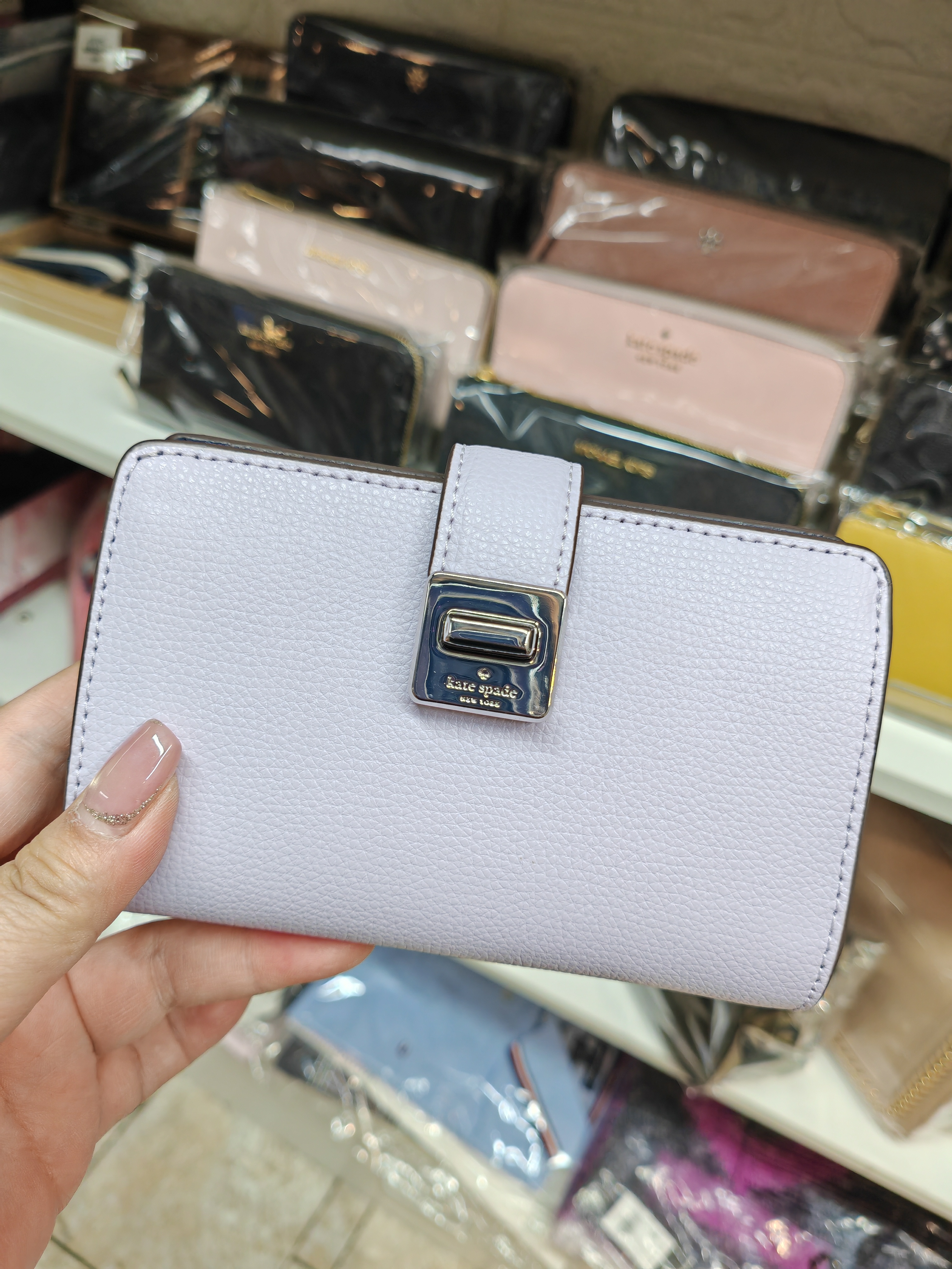 香港現貨-Kate Spade phoebe medium wallet