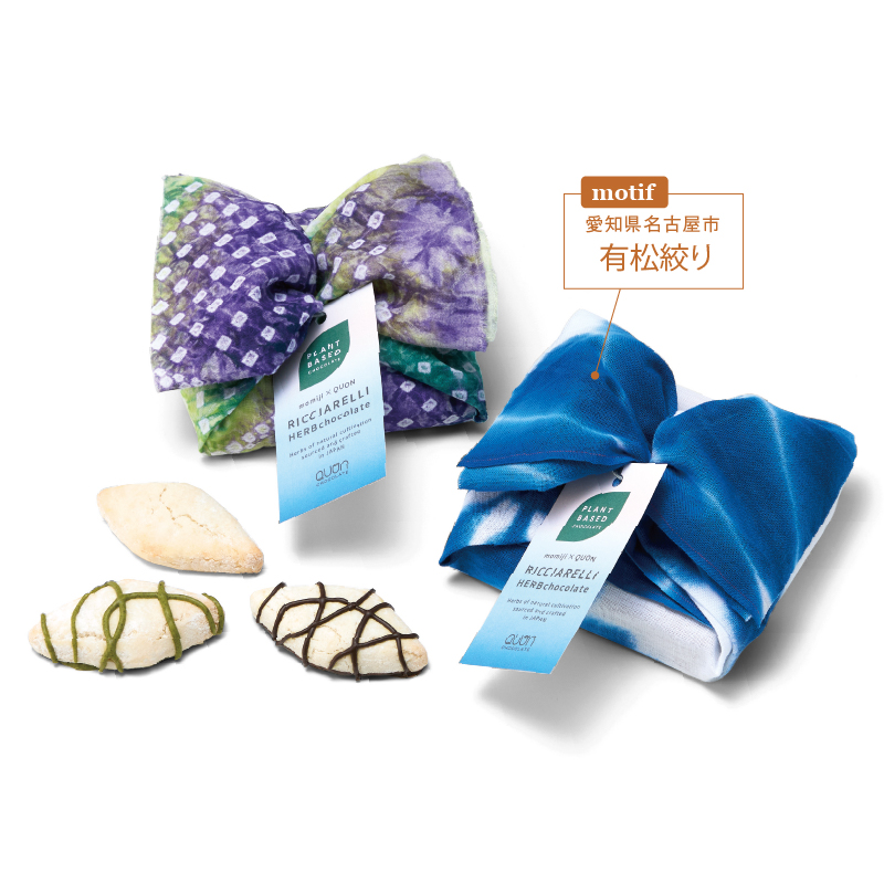 QUON CHOCOLATE 義式杏仁餅與香草巧克力 (3入)