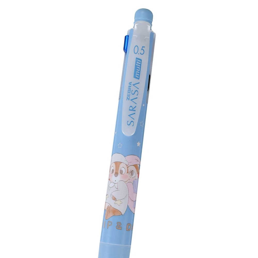 現貨｜【日本 Disney Store 限定】Chip & Dale 鋼牙與大鼻 日本製 Zebra SARASA multi 4+1 多功能5用筆 4色啫喱筆+鉛芯筆 214057