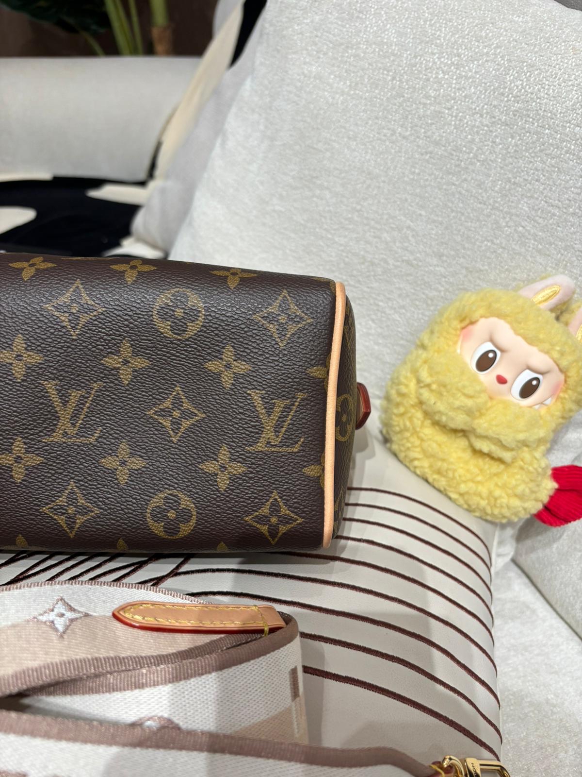 LV Speedy 20 monogram ,100%Authentic, 95%New ✅Key Lock✅Dust bag