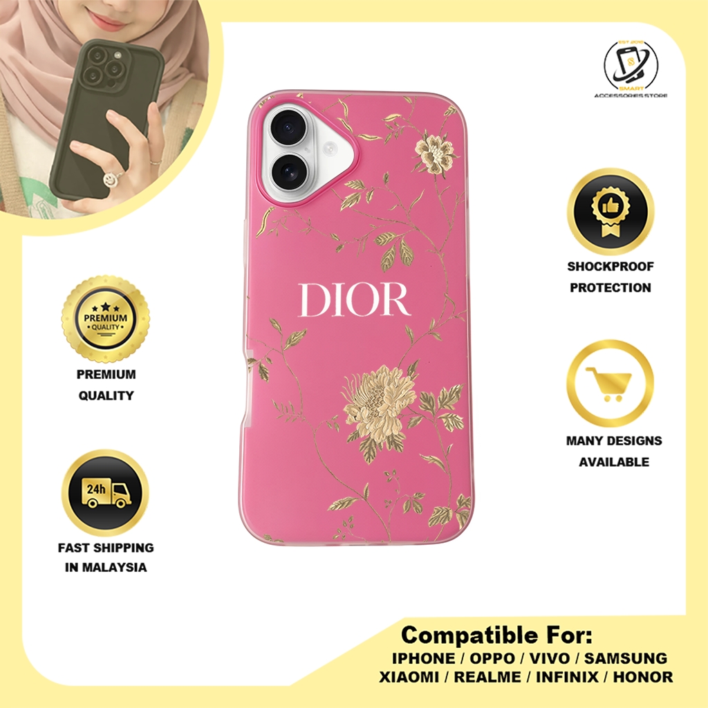 JELLY CASE PHONE FOR IPHONE - DESIGN DIOR B