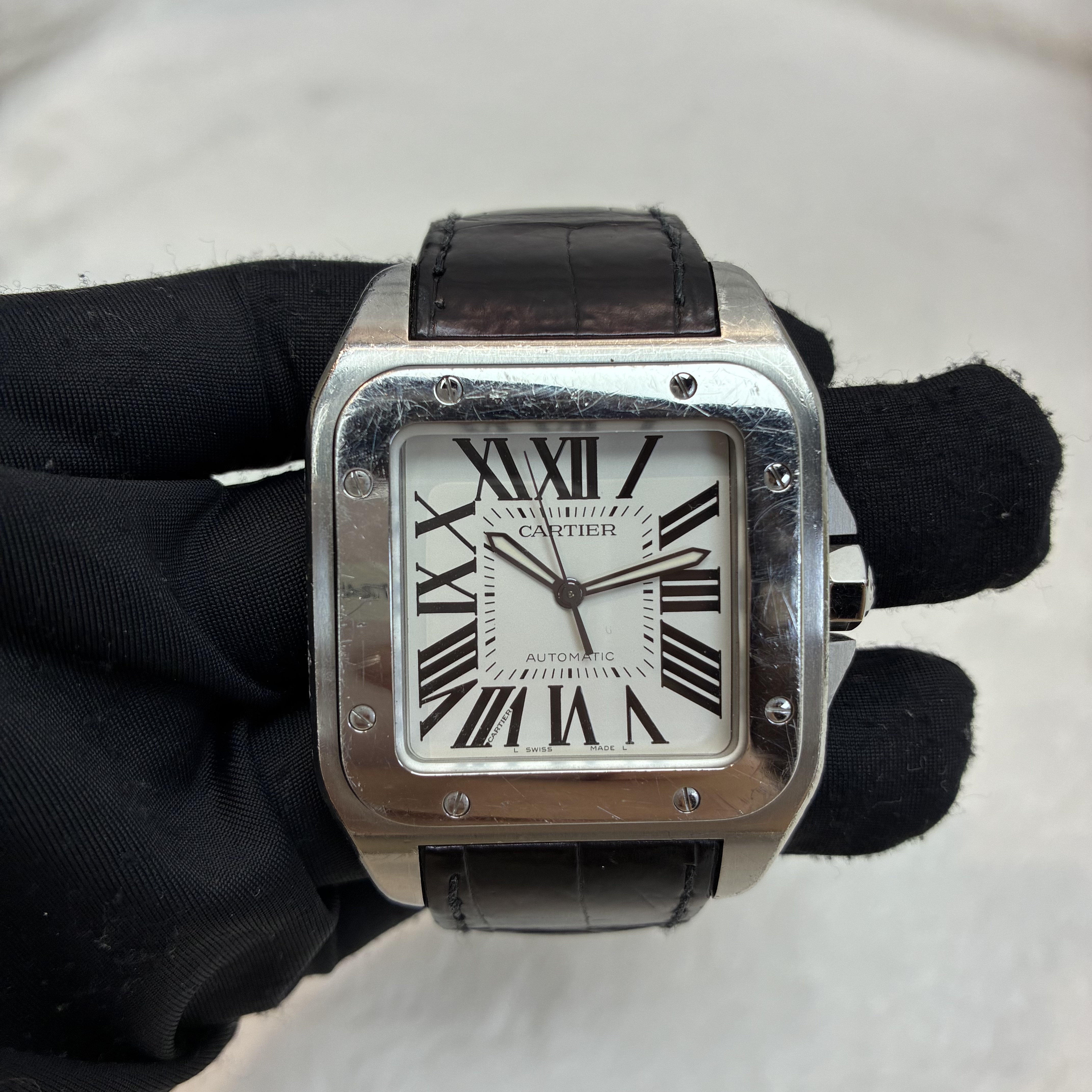 Cartier Santos 100 W20073X8 卡地亞山度士自動機械