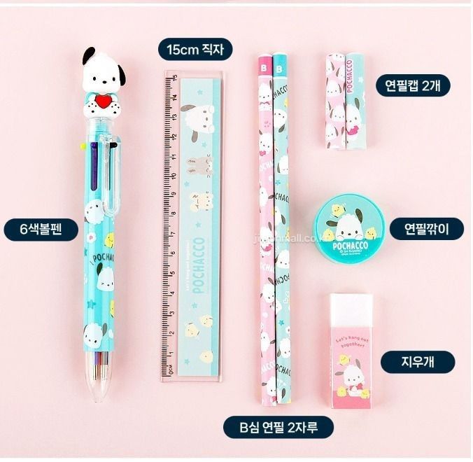 韓國直送🛬Sanrio文具盒套裝