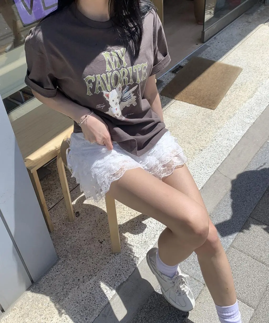 FILA Korea MY Favorite Puppy Tee⁠ 🐶(女裝Over Fit)