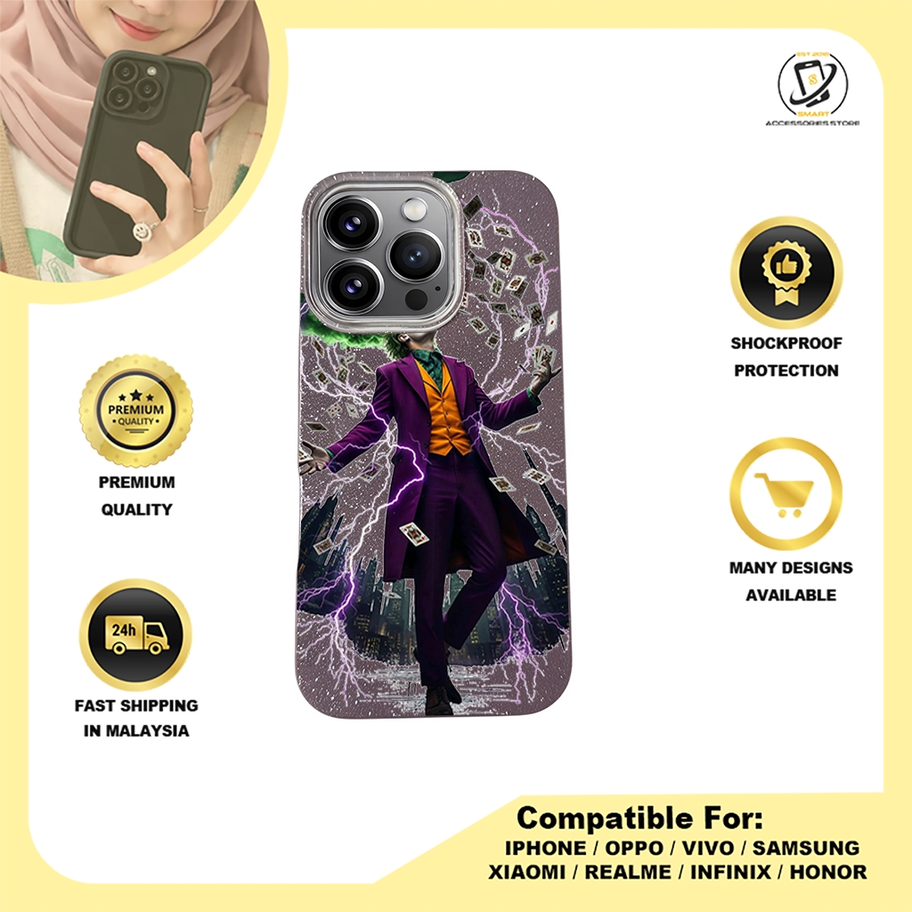BLING CASE PHONE FOR IPHONE - DESIGN JOKER A