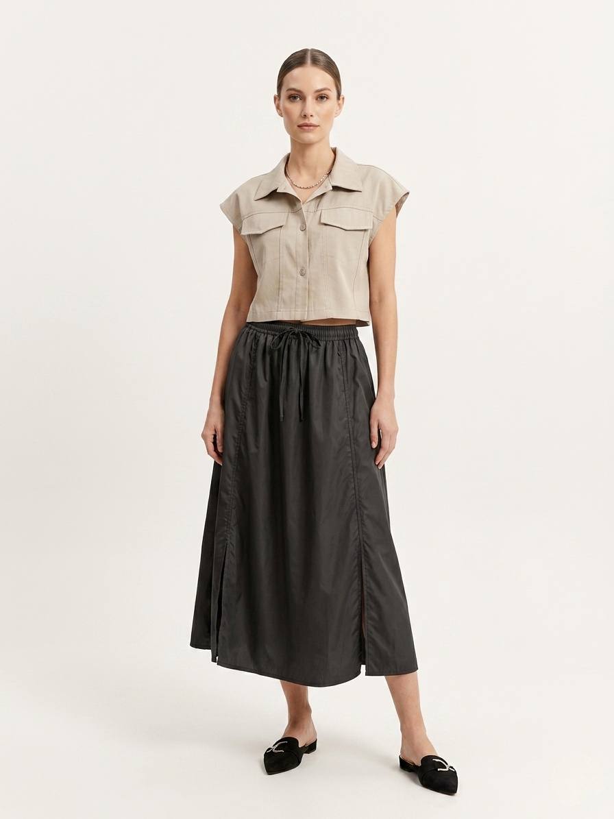 W2506 - Midi Skirt