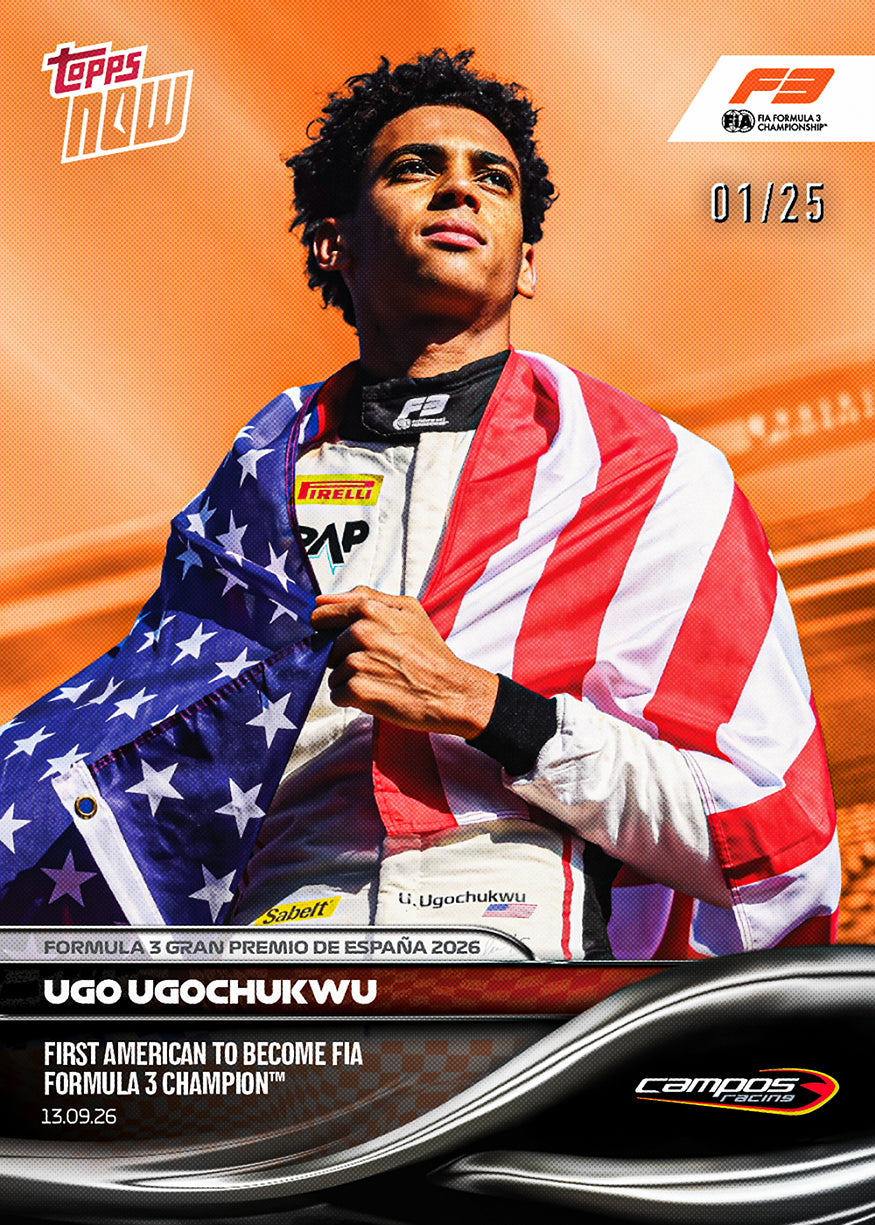 Ugo Ugochukwu - 2026 Formula 1® Topps NOW® #61【團購】