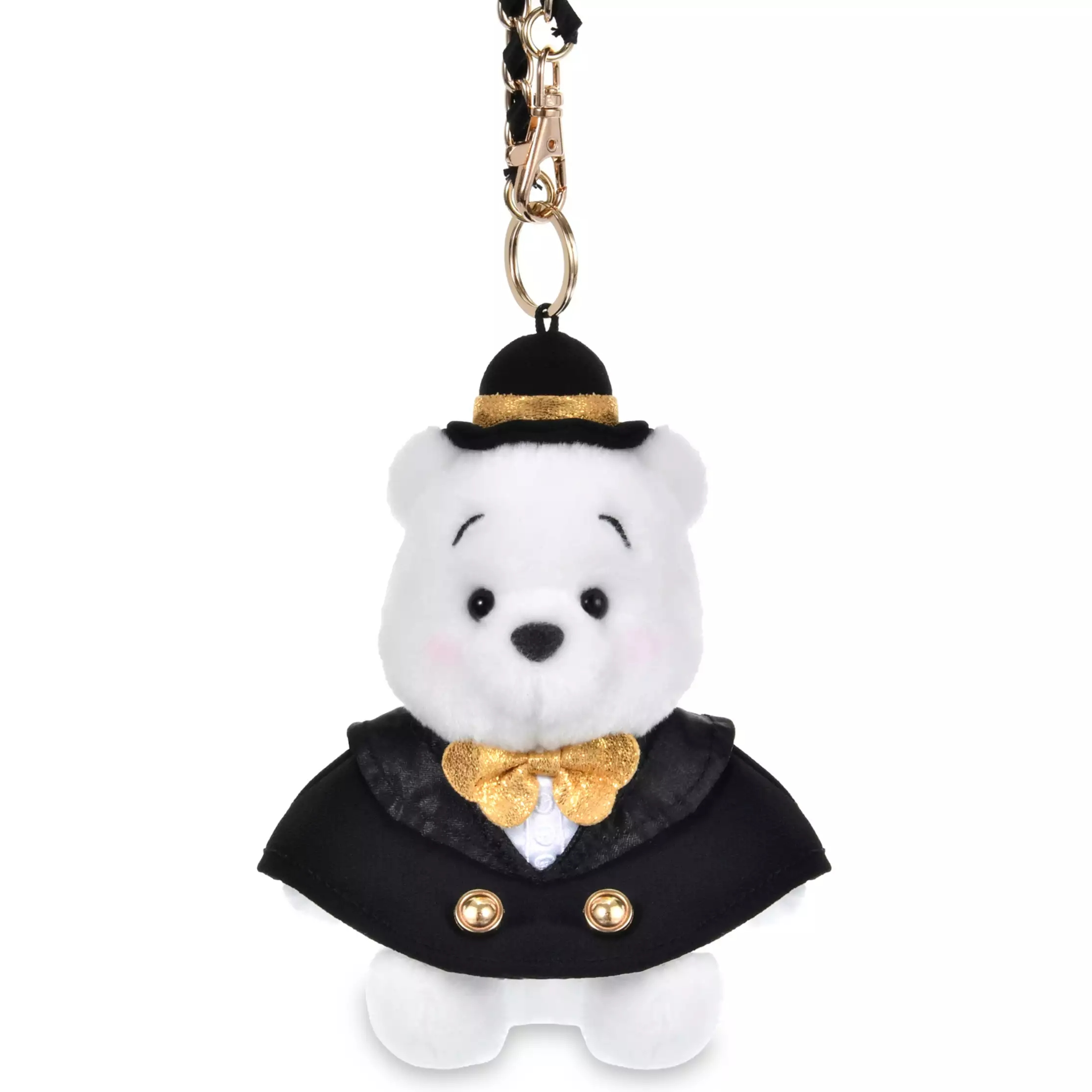 🌸 【預訂】Pooh 公仔掛飾-BLACK STYLE