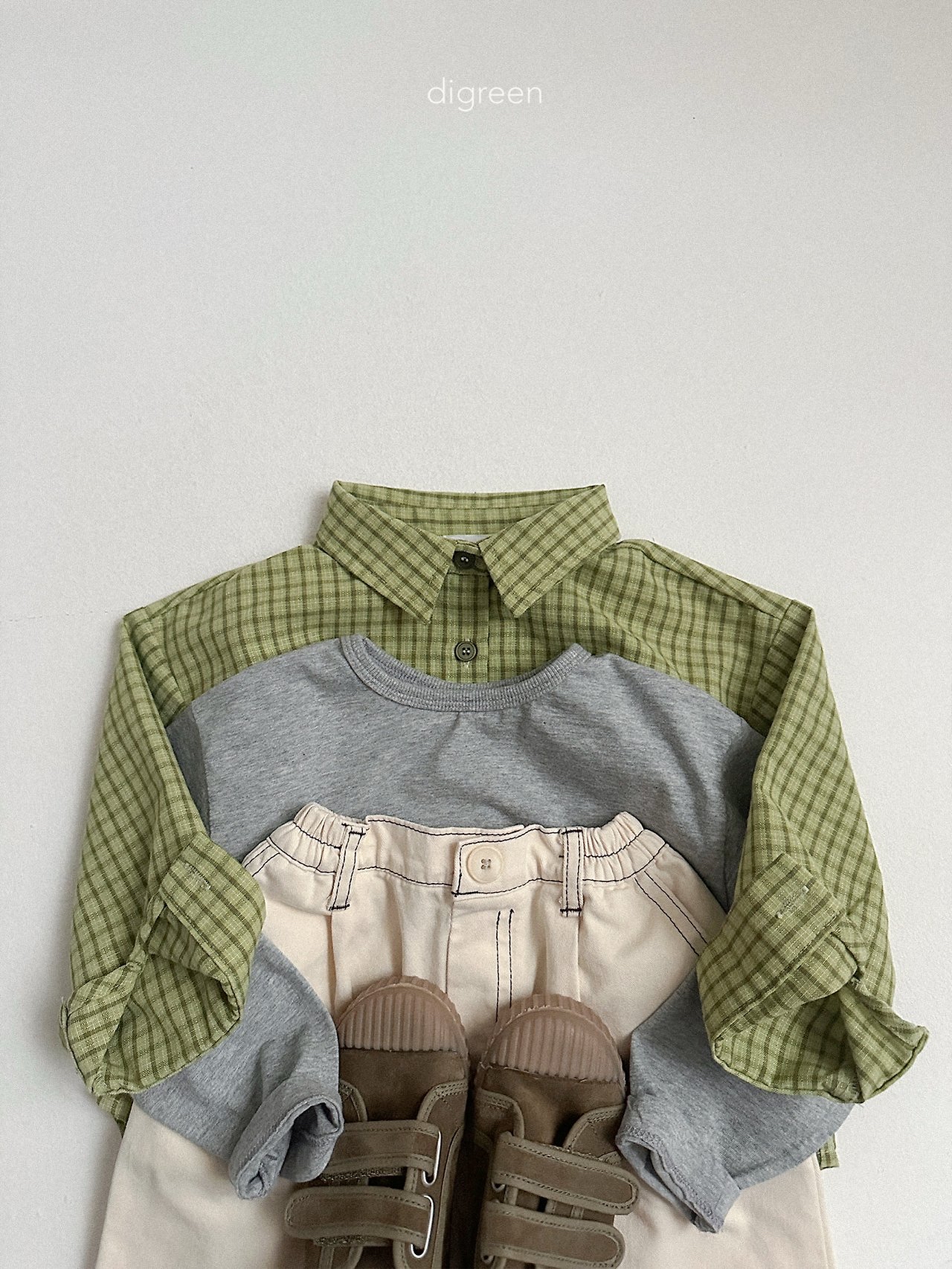 Digreen | picnic check shirt 