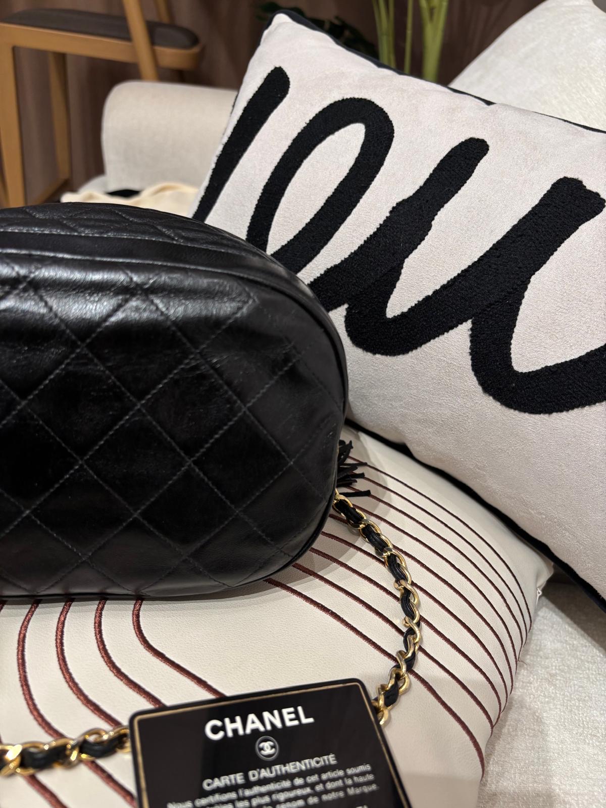 Chanel Vintage Bucket Bag 100%Authentic, 90%New✅Card