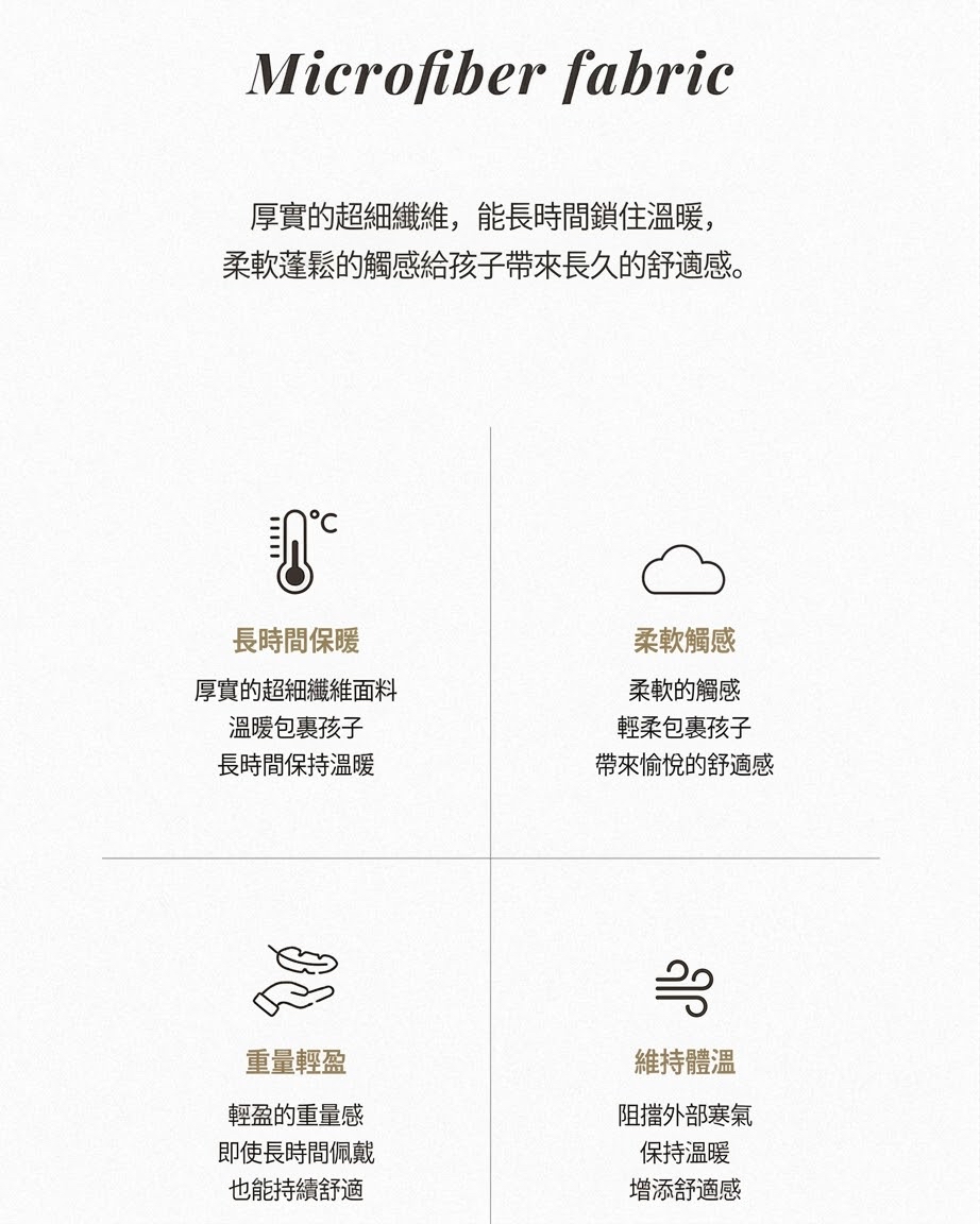 DOTTODOT 溫馨抱抱暖白系列-微纖維雪花背巾毯