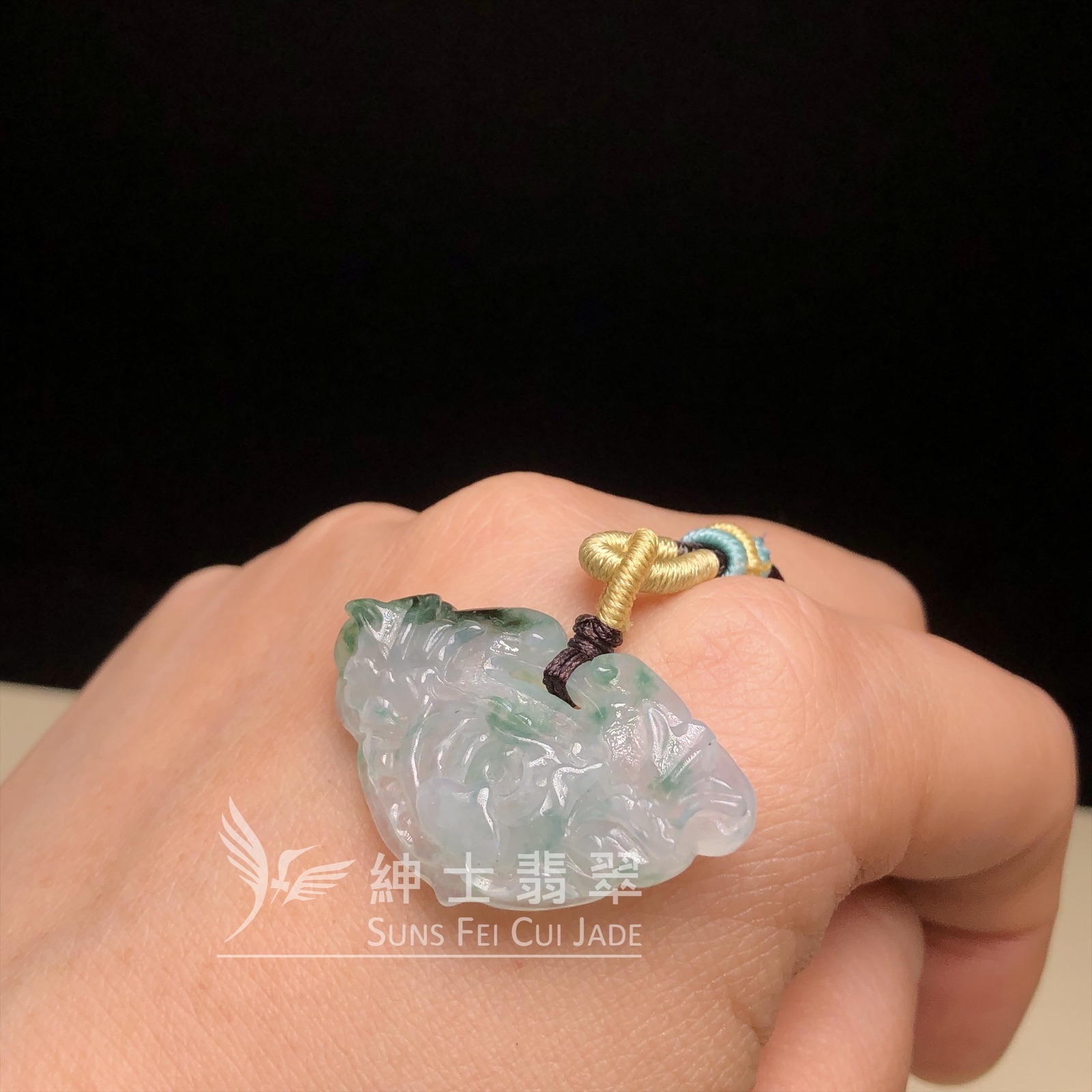 糯冰飄花平安鎖 B08425