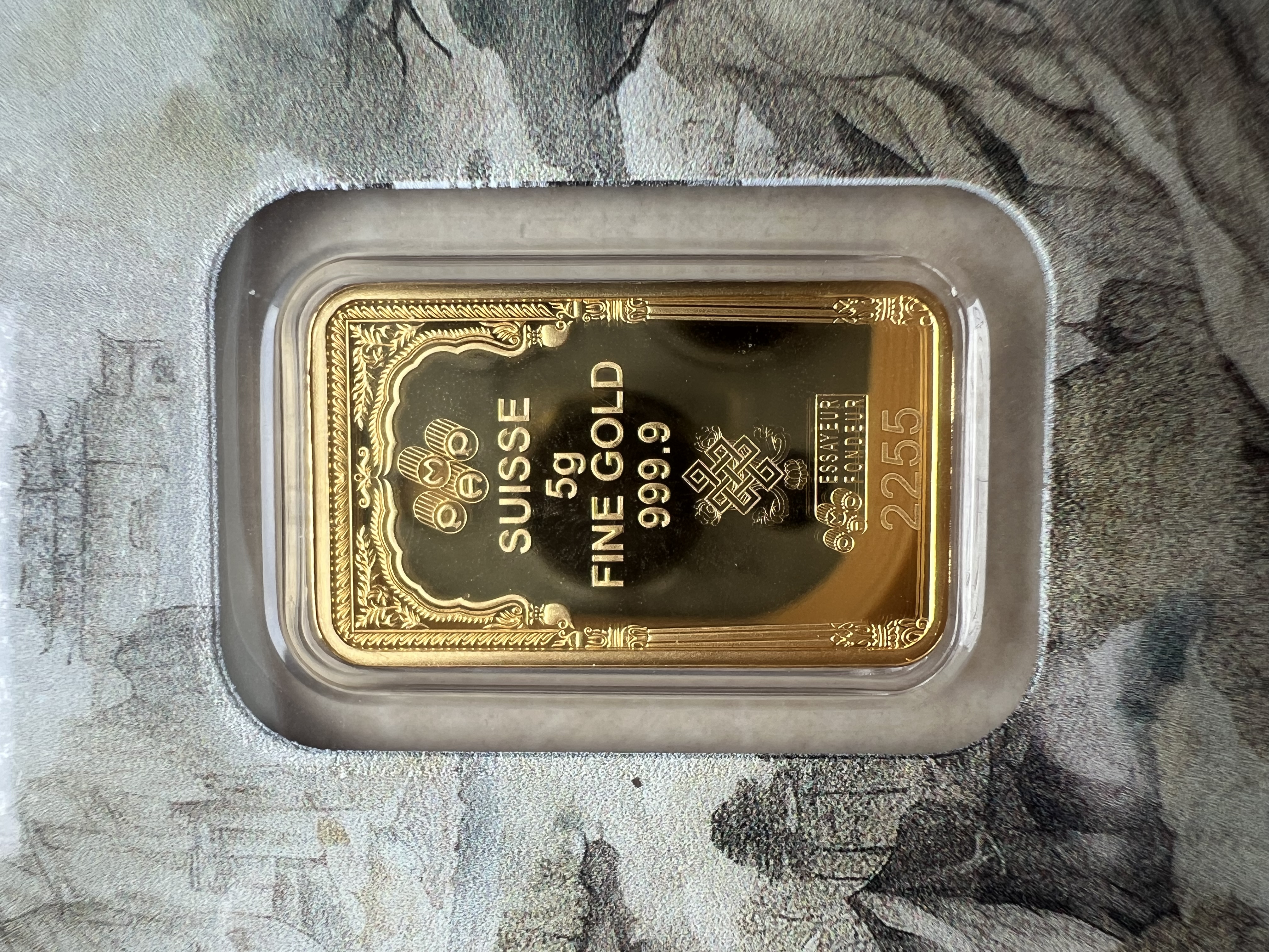 (Nice SN: 2255) PAMP Buddha 5g 🇨🇭Swiss Fine Gold Bar Emas 999.9 释迦摩尼