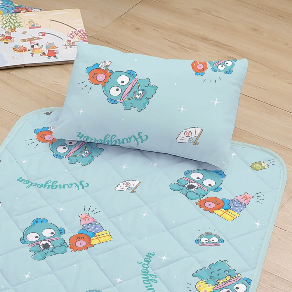 【台灣】SANRIO 兒童三合一睡墊組（水怪）