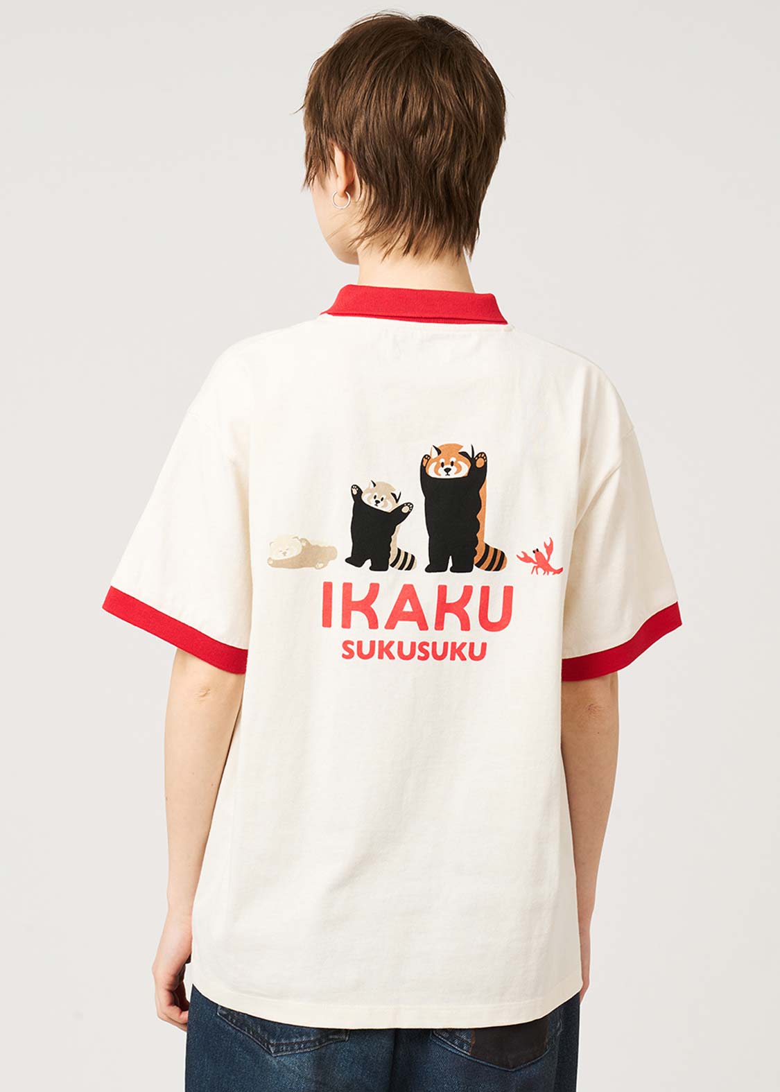 📦訂購 日本限定 graniph IKAKU Red Panda 小熊貓 T-SHIRT T恤
