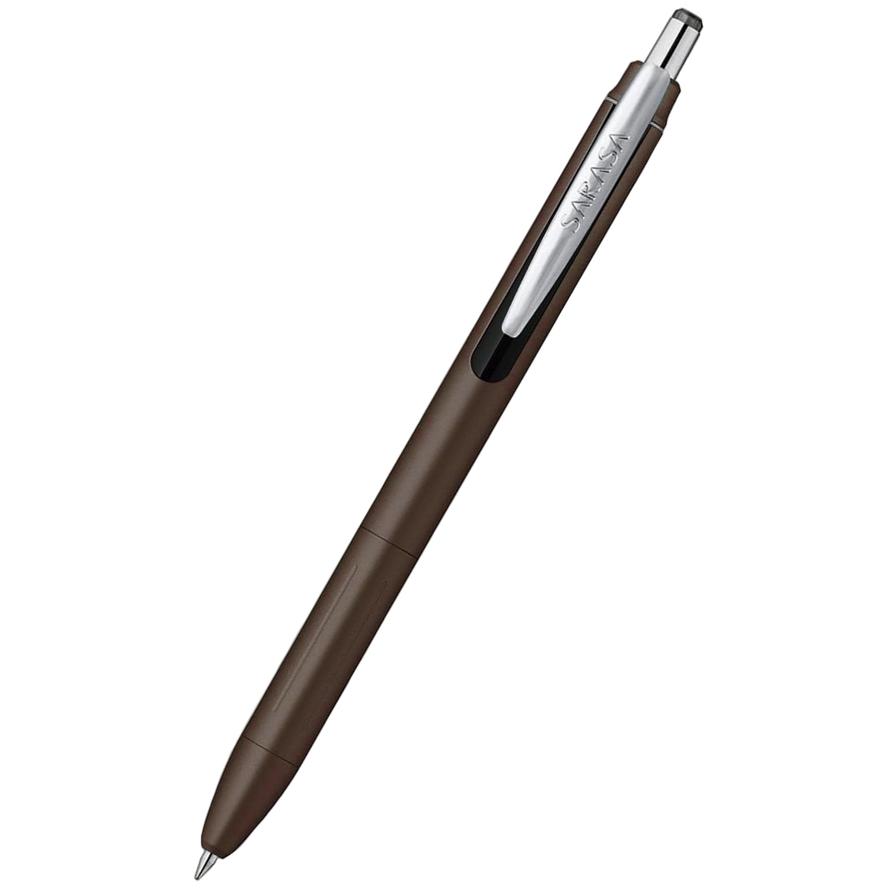 現貨｜Zebra SARASA Grand 金屬筆桿 0.5mm 黑色啫喱筆 (灰褐色筆桿 Ash Brown P-JJ57-AE) 