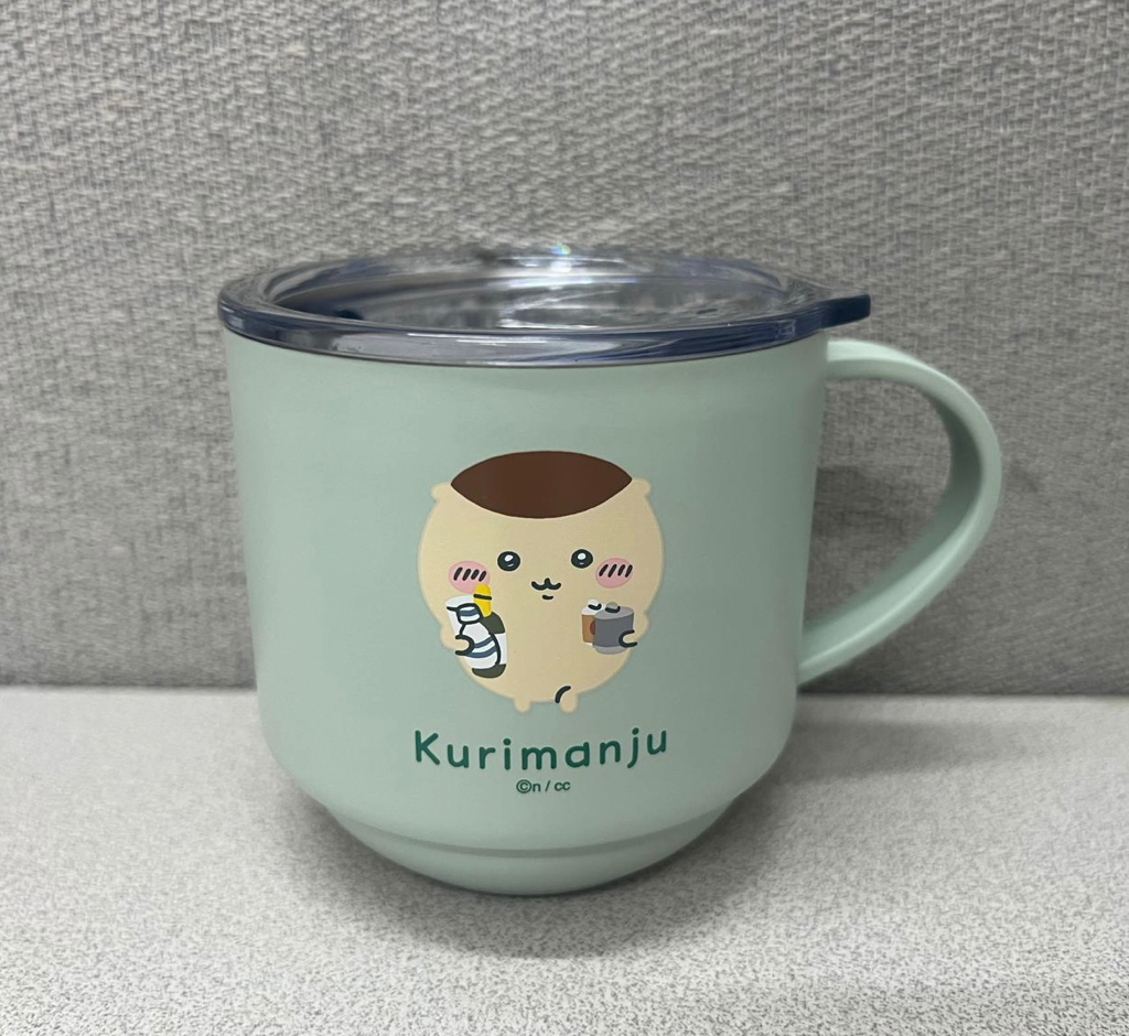 🎌日本直送🎌 Chiikawa 可堆疊帶蓋不鏽鋼馬克杯