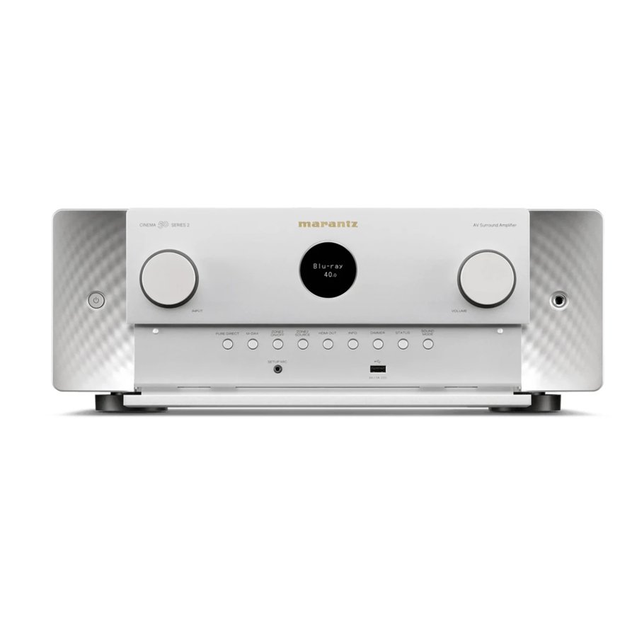Marantz Cinema 50 S2 9.4-Channel AV Receiver with Dolby Atmos, Dirac Live and Powered by HEOS™