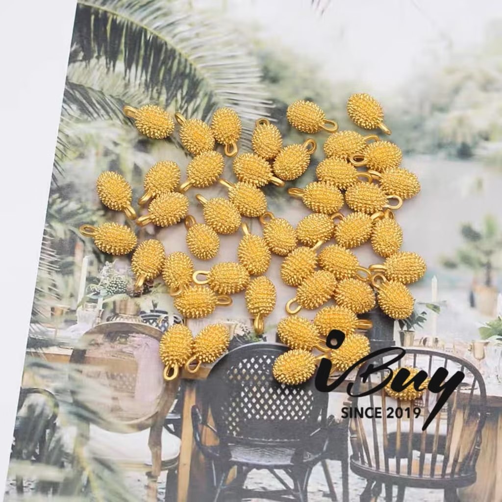 999 GOLD MINI DURIAN PENDANT 999 金 迷你榴莲吊坠