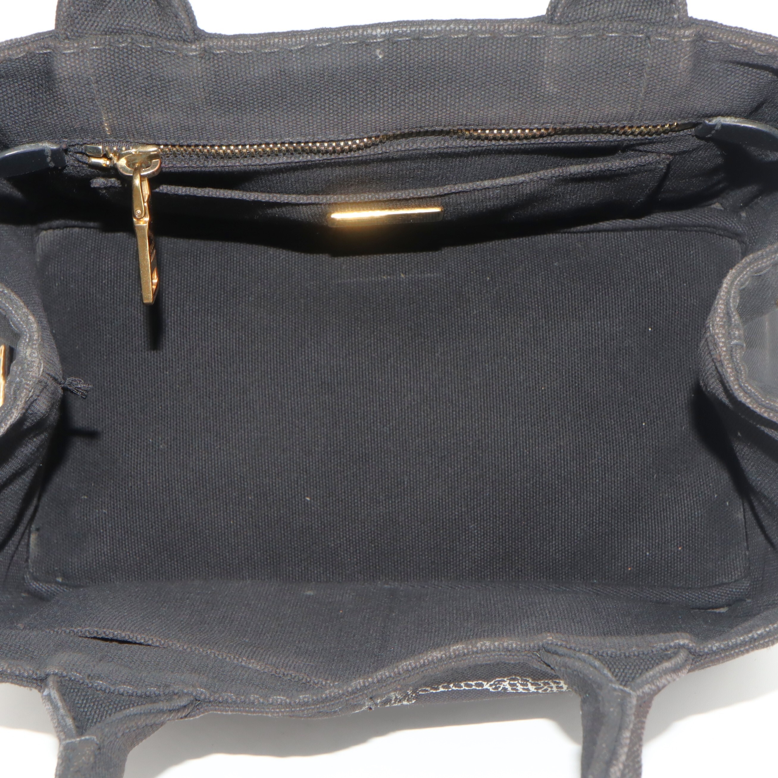 Prada Canapa Canvas Tote Bag
