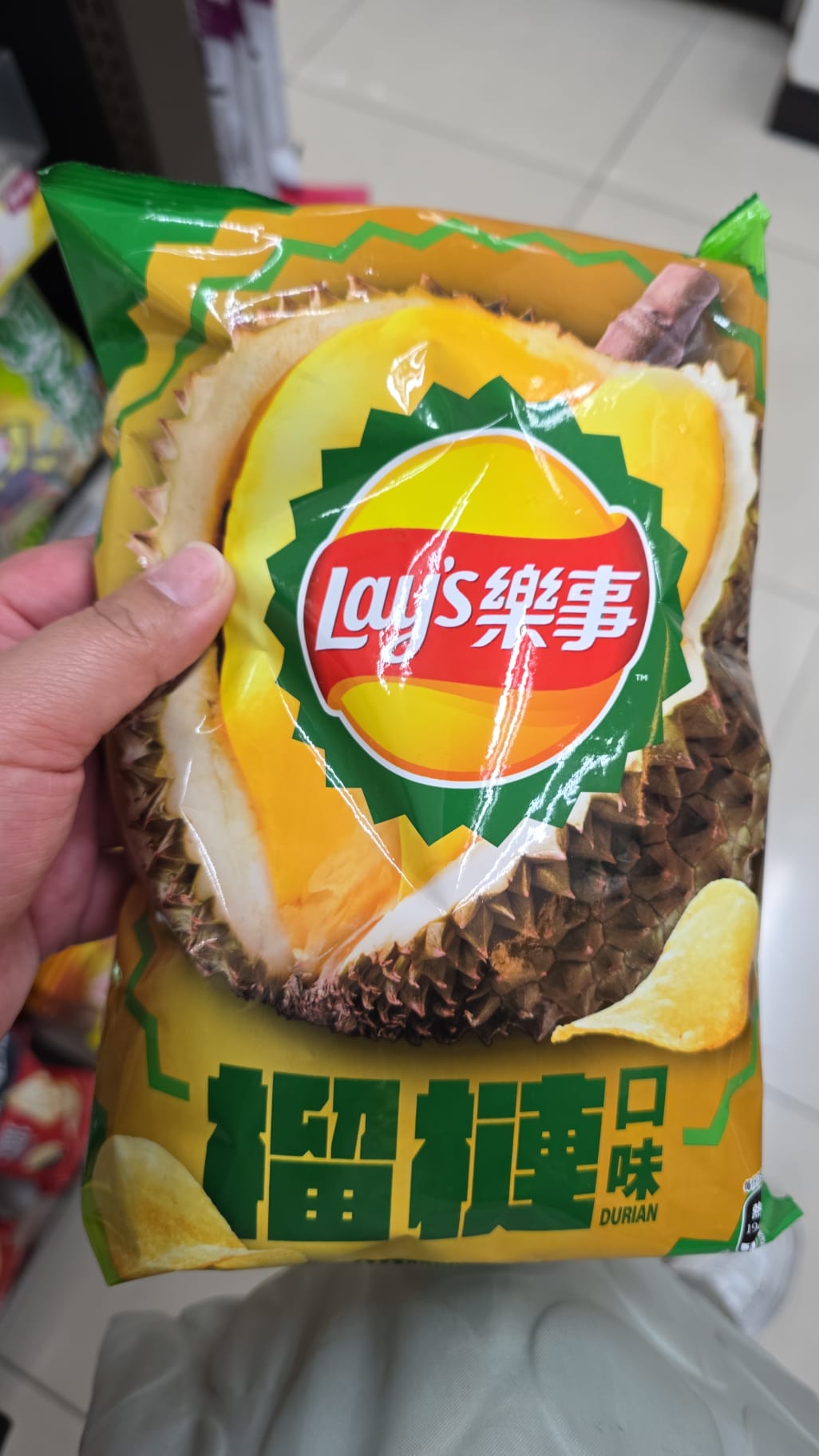 lay's 榴槤口味