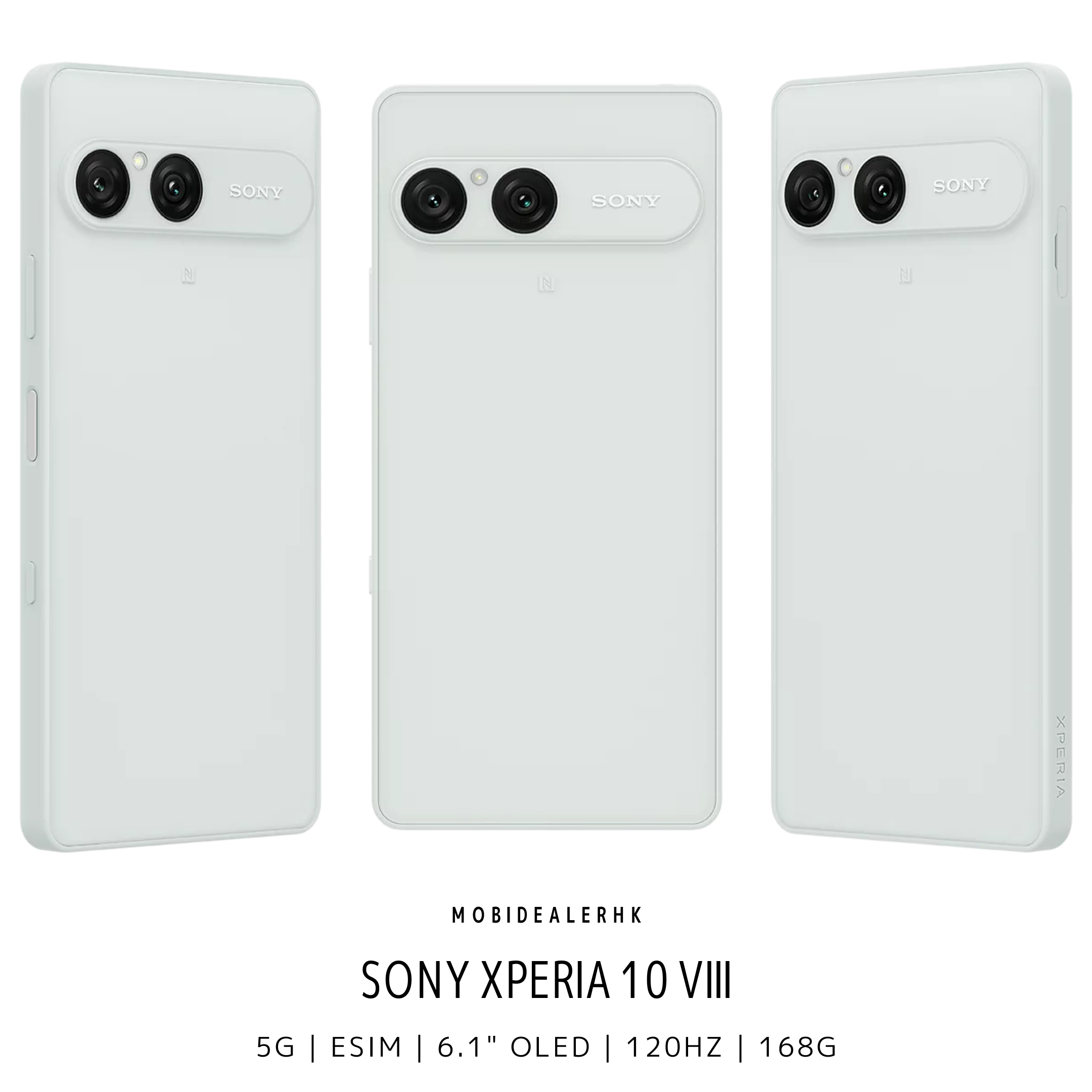 Sony Xperia 10 VIII | 索尼 Xperia 10 VIII | 5G | 智能手機 | 168g 極輕機身 | 6.1" OLED | 5000mAh | 3.5mm 耳機孔