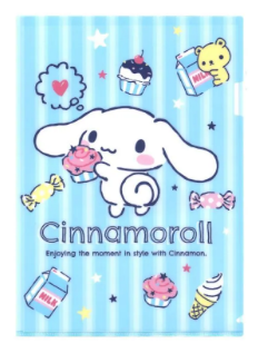 CINNAMOROLL A4 FILE