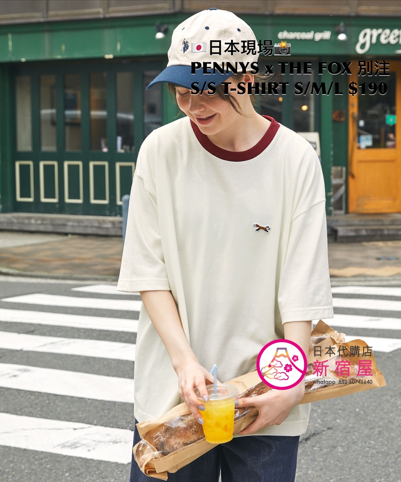 PENNYS x THE FOX 別注 S/S T-SHIRT