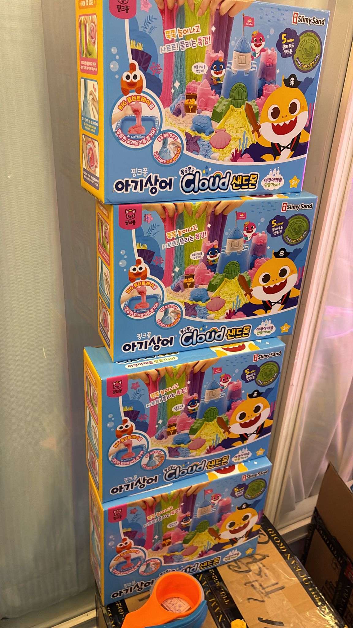 韓國直送🇰🇷 – Baby Shark/ Pink Fong Cloud動力沙套裝