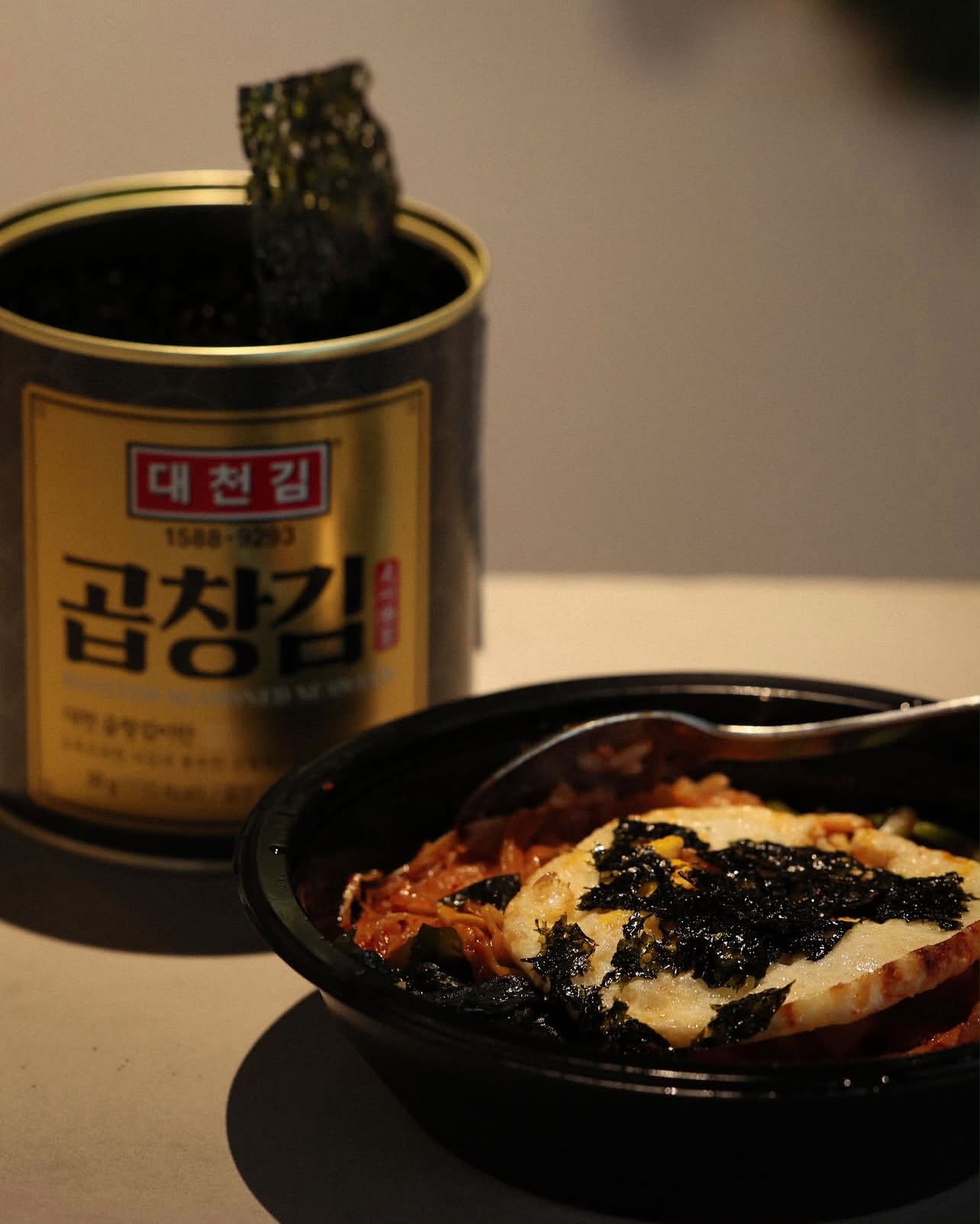 韓國品牌大川海苔（Daecheon Gim）罐裝調味海苔 30g