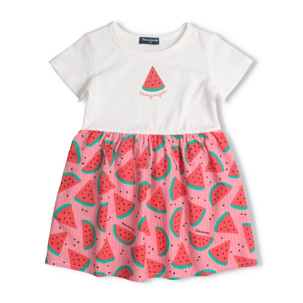 🆕【⭐訂購⭐】  日本直送🌀西瓜🍉 / 奇異果🥝泡泡紗夏日連身裙🌀[ELDA-0014][260502]