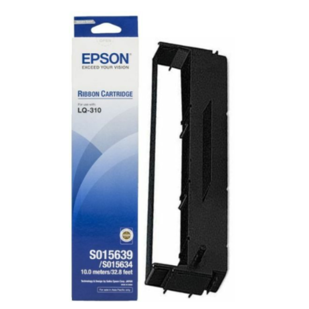 Epson ORIGINAL LQ310 Ribbon Cartridge Black C13S015639