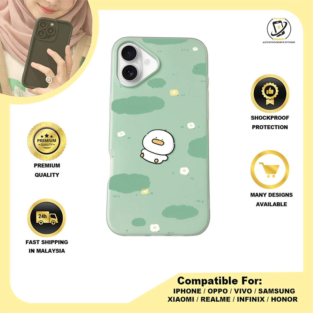 JELLY CASE PHONE FOR IPHONE - DESIGN DUCK B