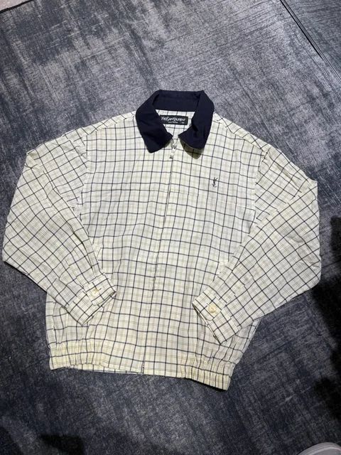 Black Vintage Polo Jacket #0518