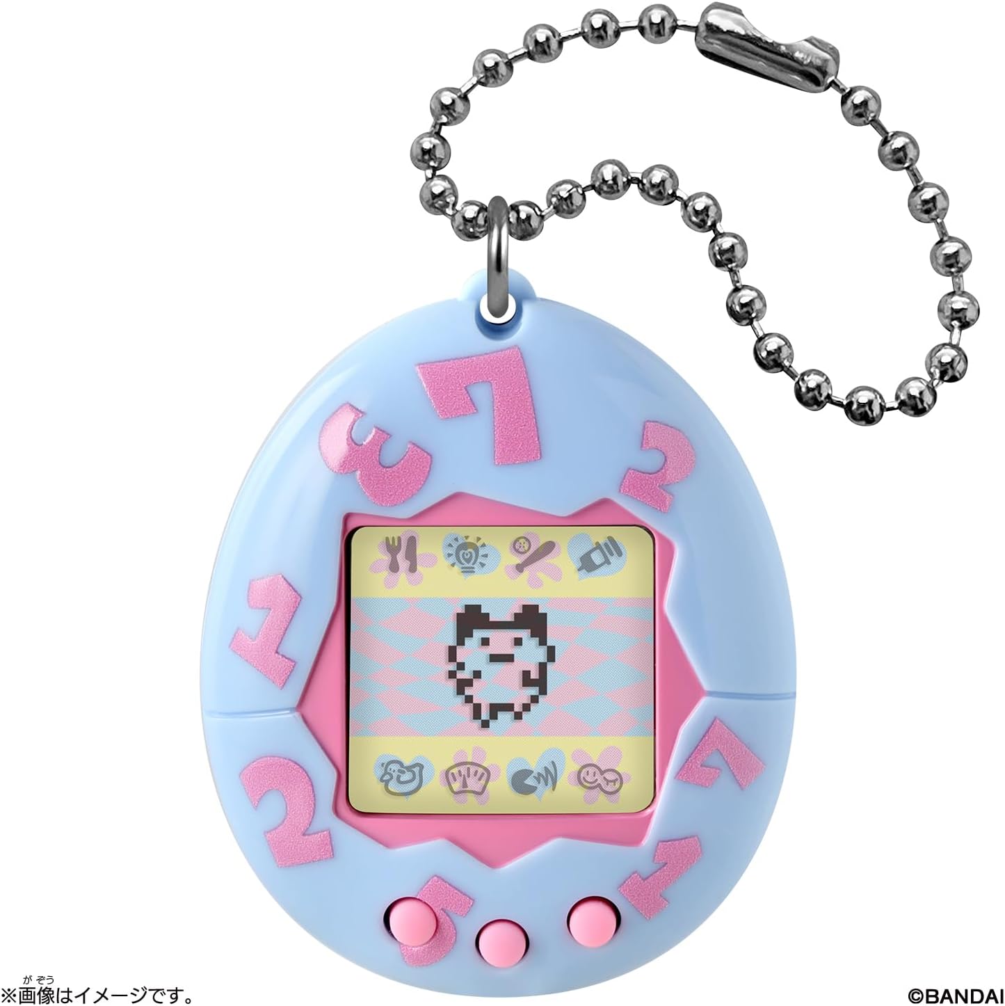 (預訂訂金 $100) (總價 $134) Bandai Original Tamagotchi Gen 1 Light Blue 他媽哥池 30週年初代機 水藍色 (行版) 