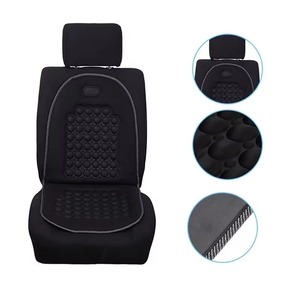 汽車氣泡按摩坐墊 黑色 UB0299