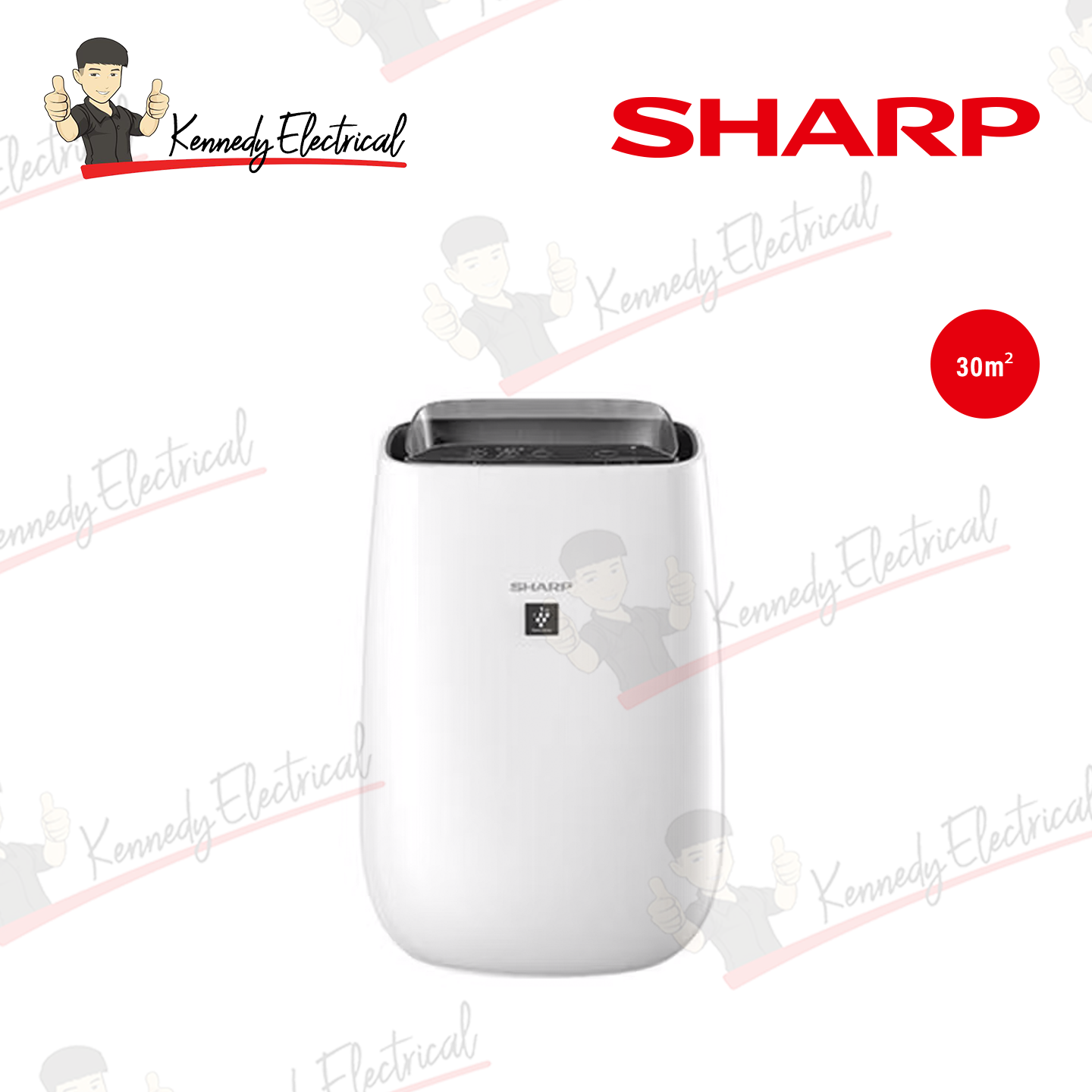 Sharp 30m³ Plasmacluster Air Purifier (FPJ40LW)
