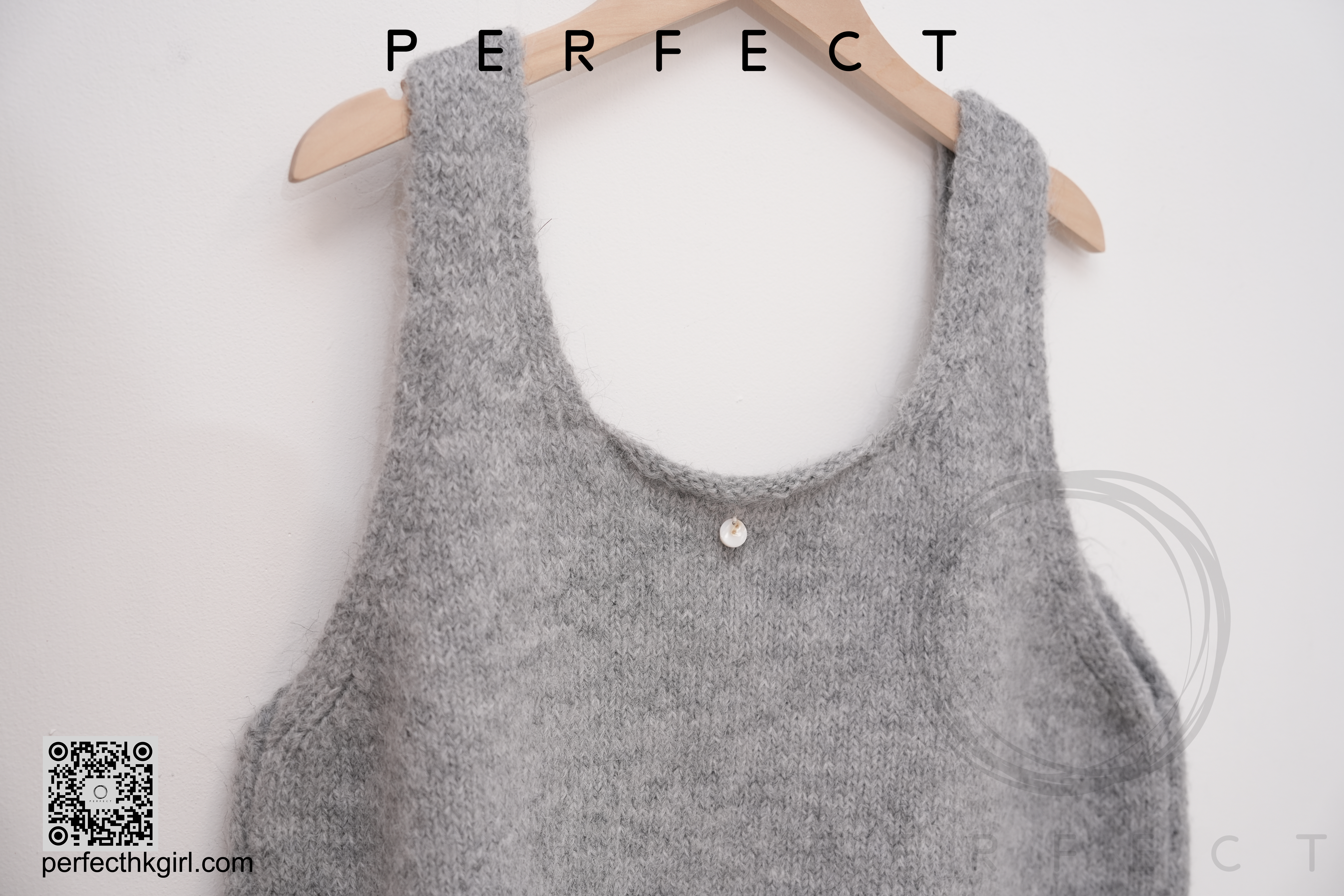 T0040_針織大領文青背心外搭（文青米白色）