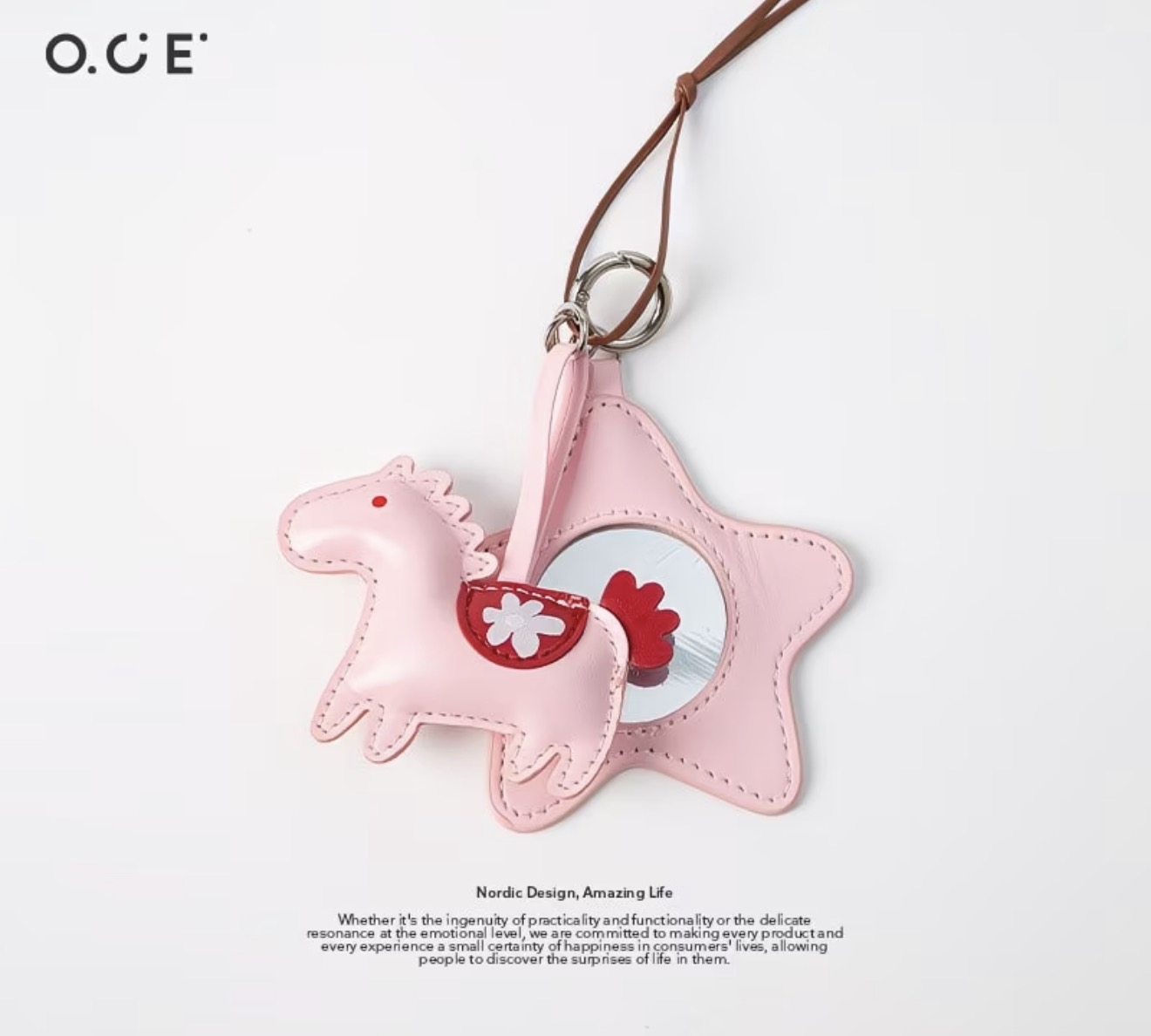 Dream Pony Mirror Keychain 