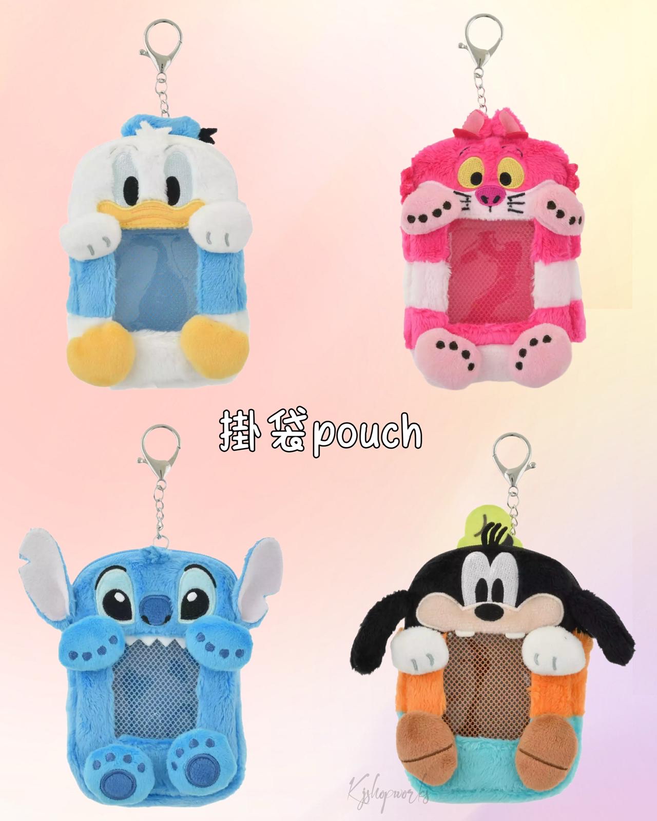 預訂 掛袋pouch Donald Goofy Stitch 妙妙貓