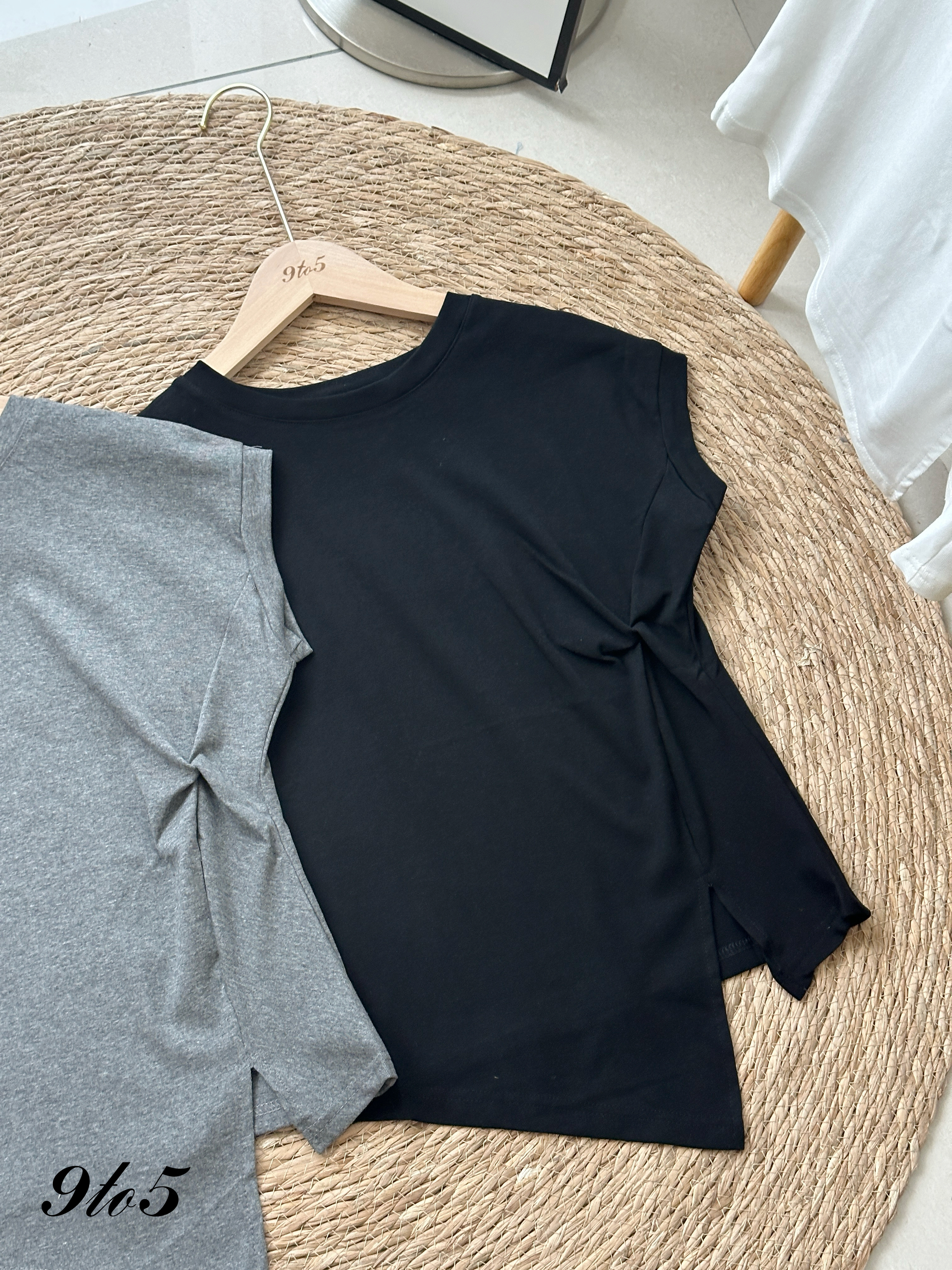 T4230 Cape Sleeve Ruched Top - 4 Colors 