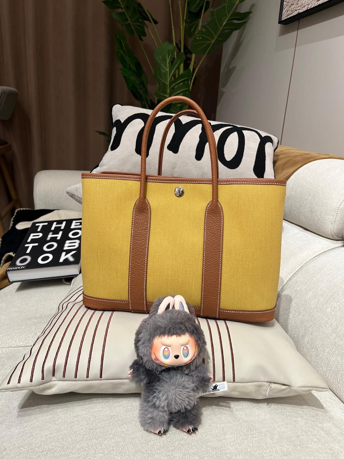 Hermes garden party 30,Ginger/GOLD,STAMP Z 100%Authentic,Brand New✅dust bag✅box
